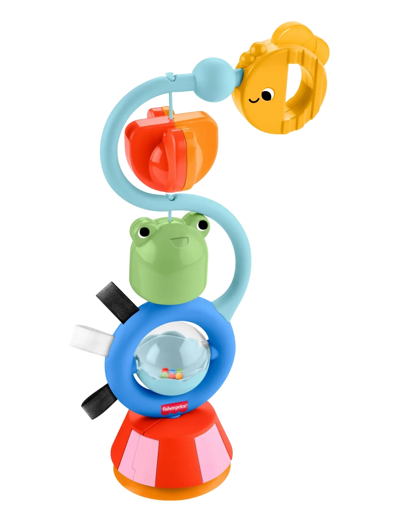 Fisher-Price Sensory Sounds High Chair Toy, Tray Activity for Baby Ages 3+ Months - Beebitooted - MULTICOLOR / multi