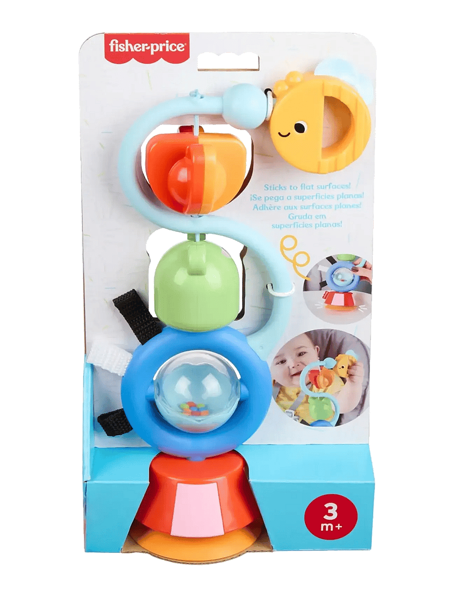 Fisher-Price - Sensory Sounds High Chair Toy, Tray Activity for Baby Ages 3+ Months - multicolor - 2
