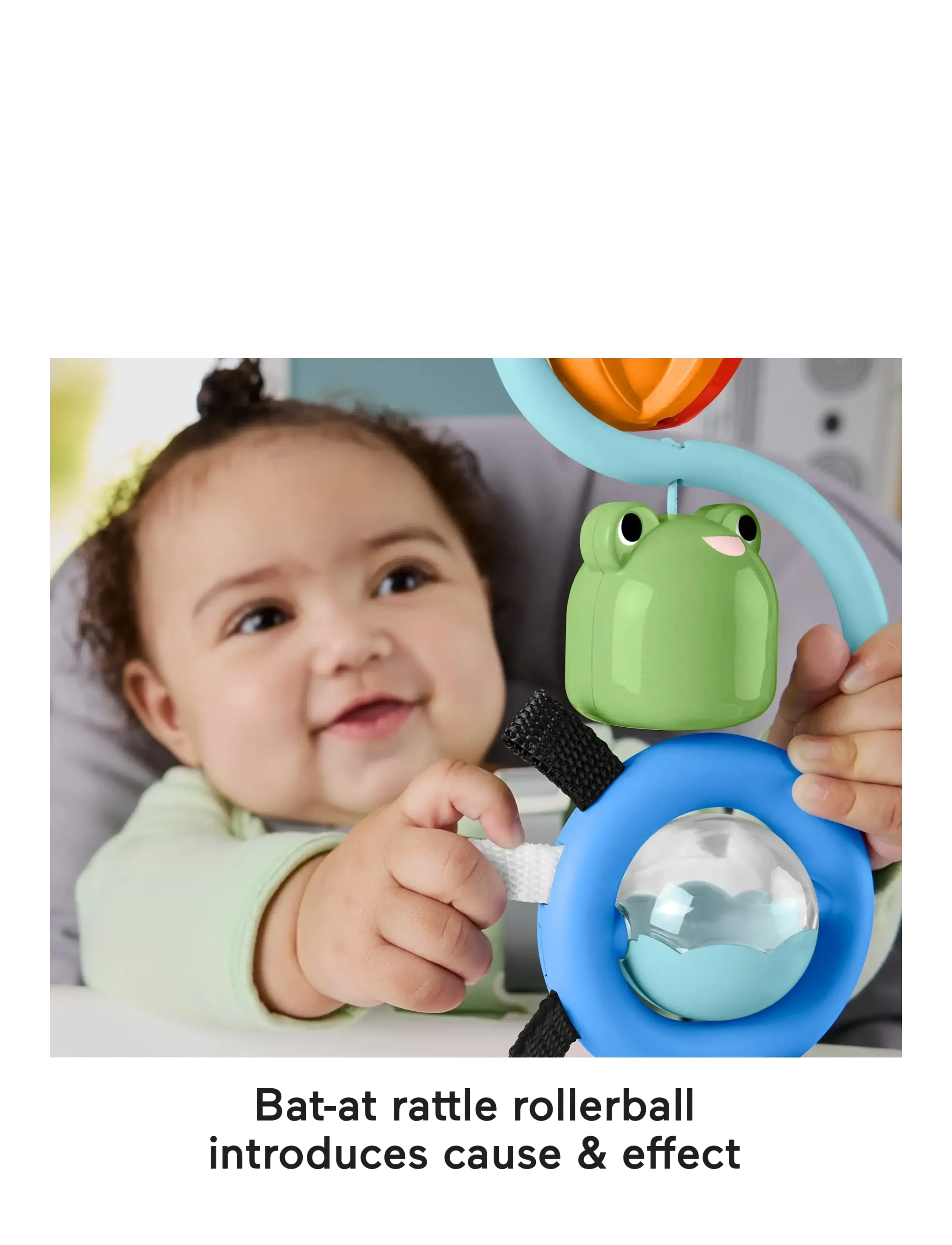 Fisher-Price - Sensory Sounds High Chair Toy, Tray Activity for Baby Ages 3+ Months - multicolor - 5