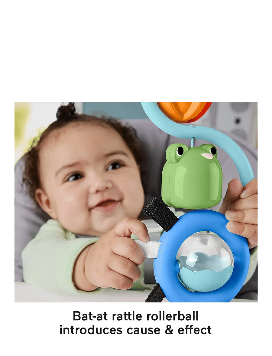 Fisher-Price - Sensory Sounds High Chair Toy, Tray Activity for Baby Ages 3+ Months - multicolor - 5