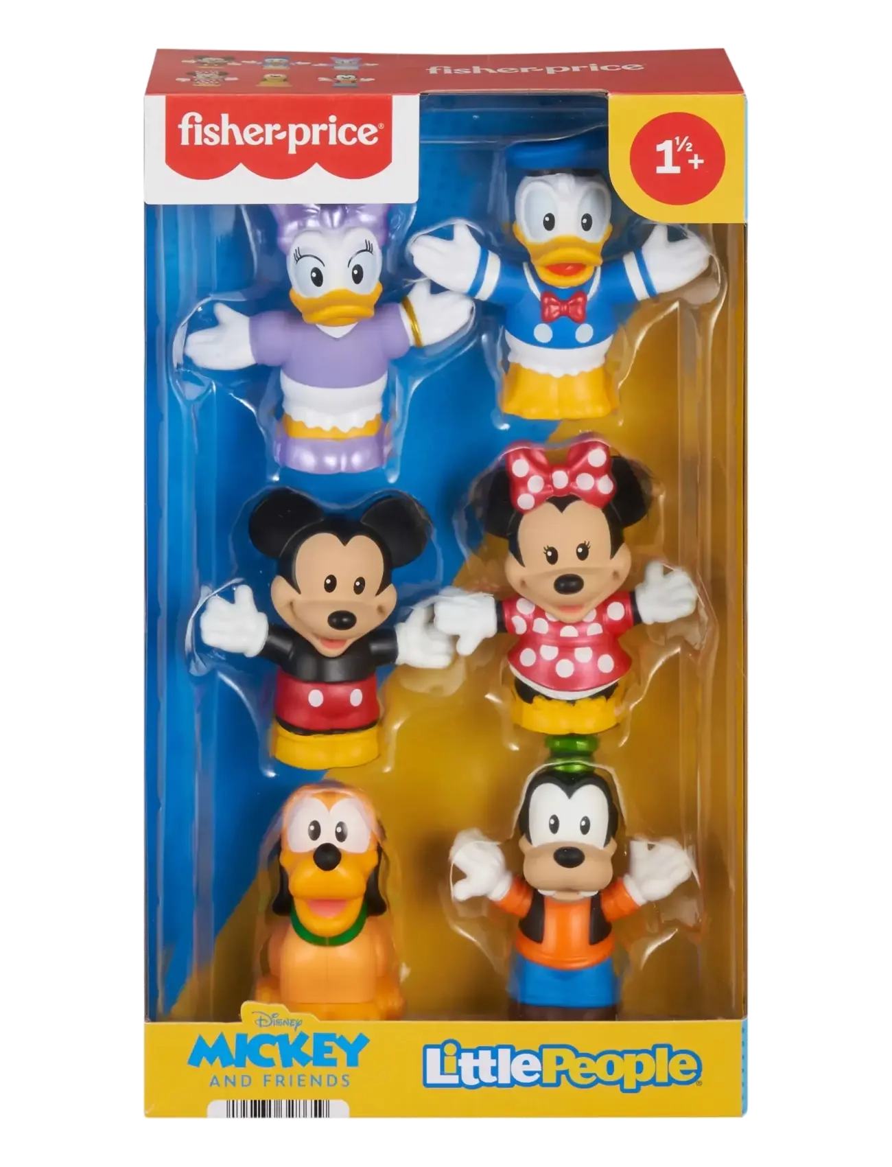 Fisher-Price - JHD08 | LP MICKEY & FRIENDS 6PK REWORK F25 - personnages de films et de contes de fées - multi color - 2