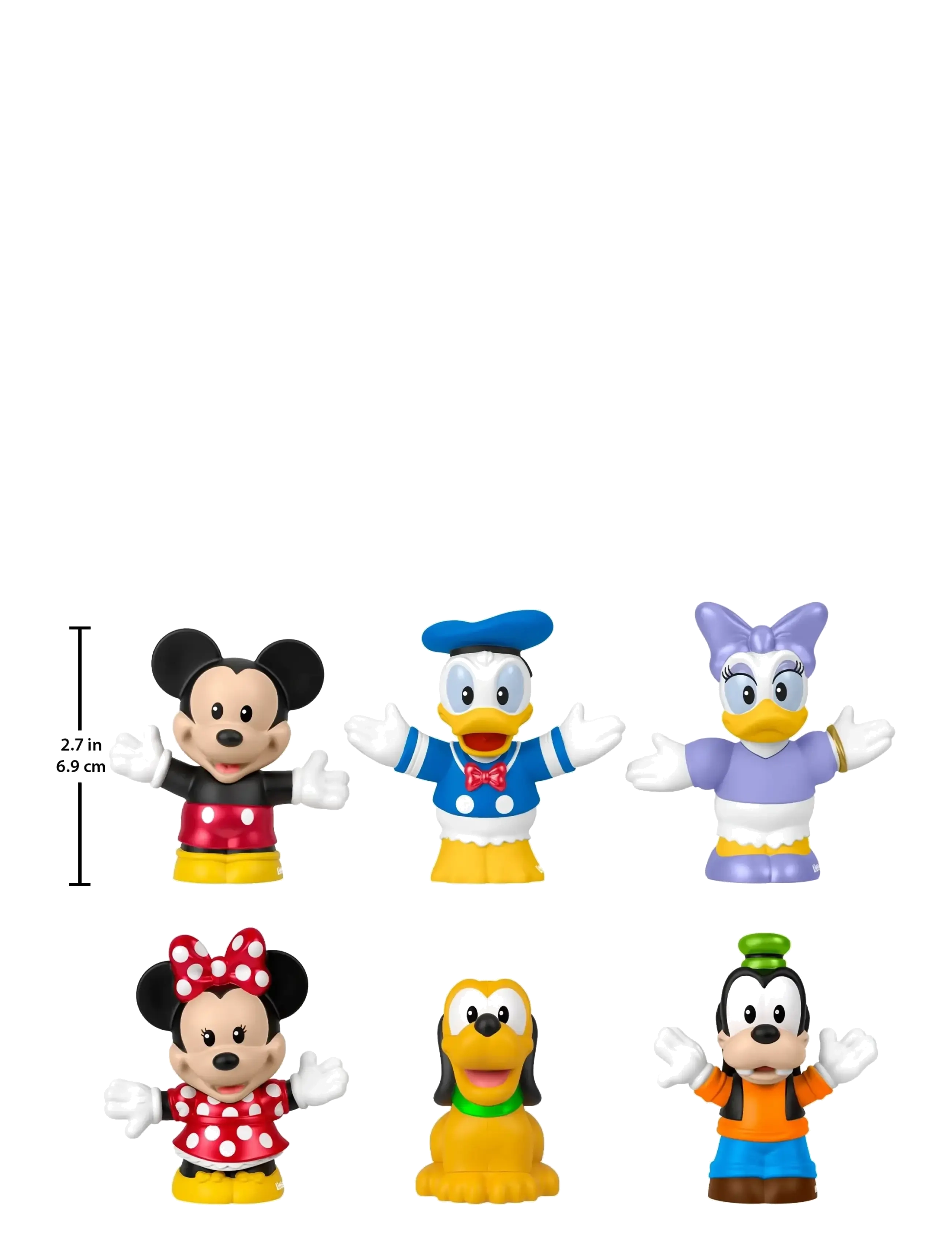 Fisher-Price - JHD08 | LP MICKEY & FRIENDS 6PK REWORK F25 - personnages de films et de contes de fées - multi color - 4