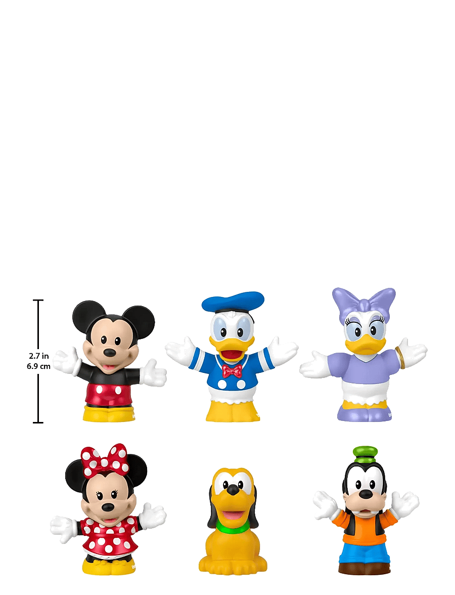 Fisher-Price - JHD08 | LP MICKEY & FRIENDS 6PK REWORK F25 - film- & märchenfiguren - multi color - 4
