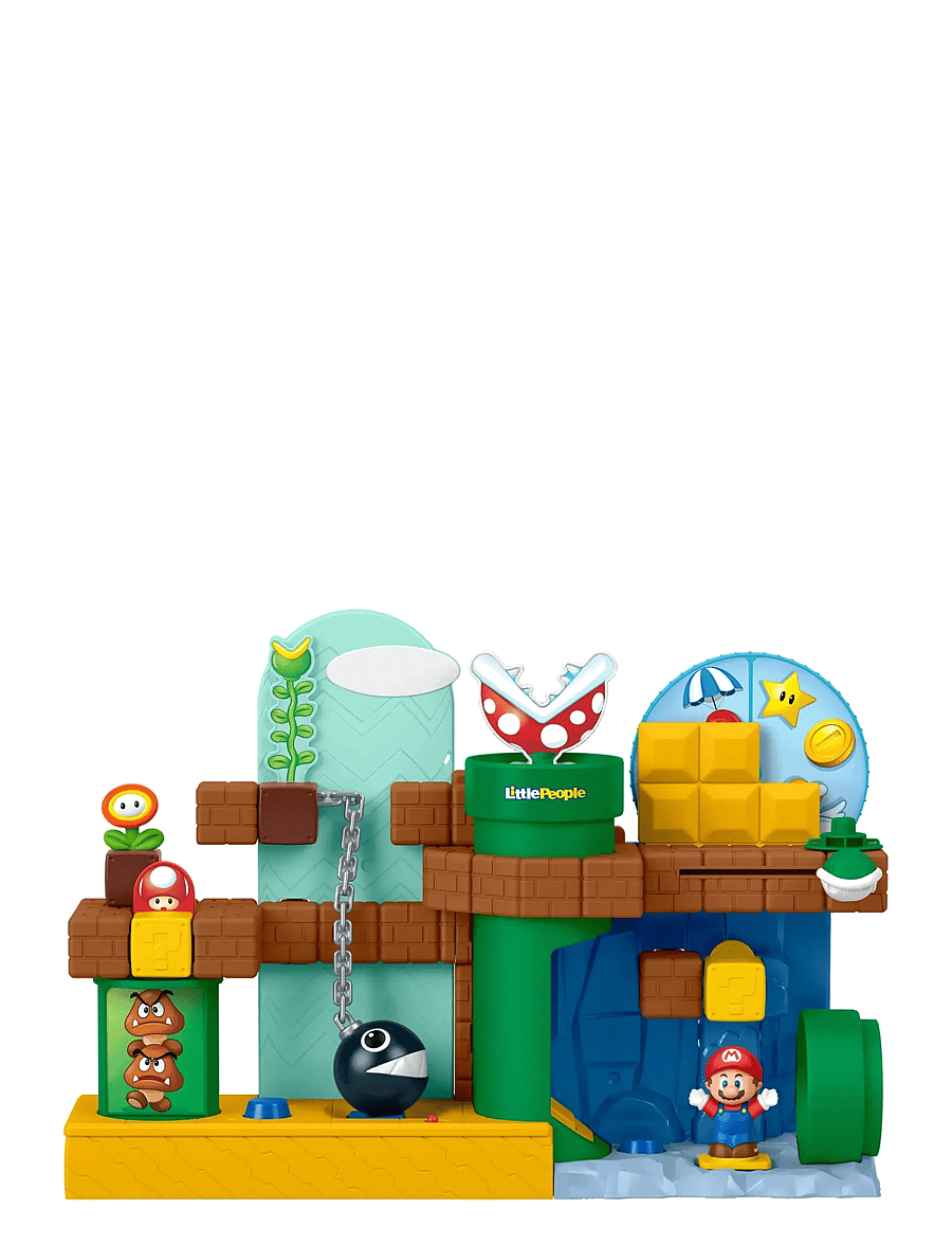 Fisher-Price - Fisher-Price Little People My Mario Mario's Adventure Playset - spiel-sets - multicolor - 1