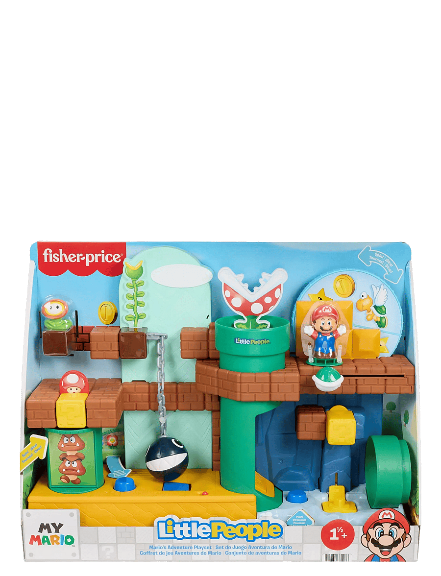 Fisher-Price - Fisher-Price Little People My Mario Mario's Adventure Playset - spiel-sets - multicolor - 2