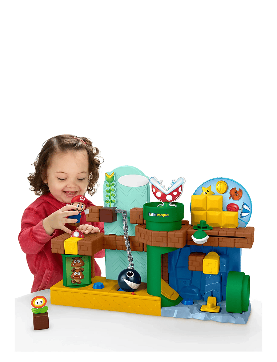 Fisher-Price - Fisher-Price Little People My Mario Mario's Adventure Playset - spiel-sets - multicolor - 0