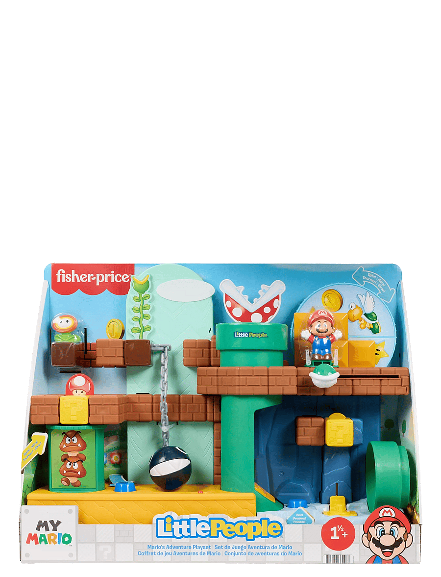 Fisher-Price - Fisher-Price Little People My Mario Mario's Adventure Playset - spiel-sets - multicolor - 4