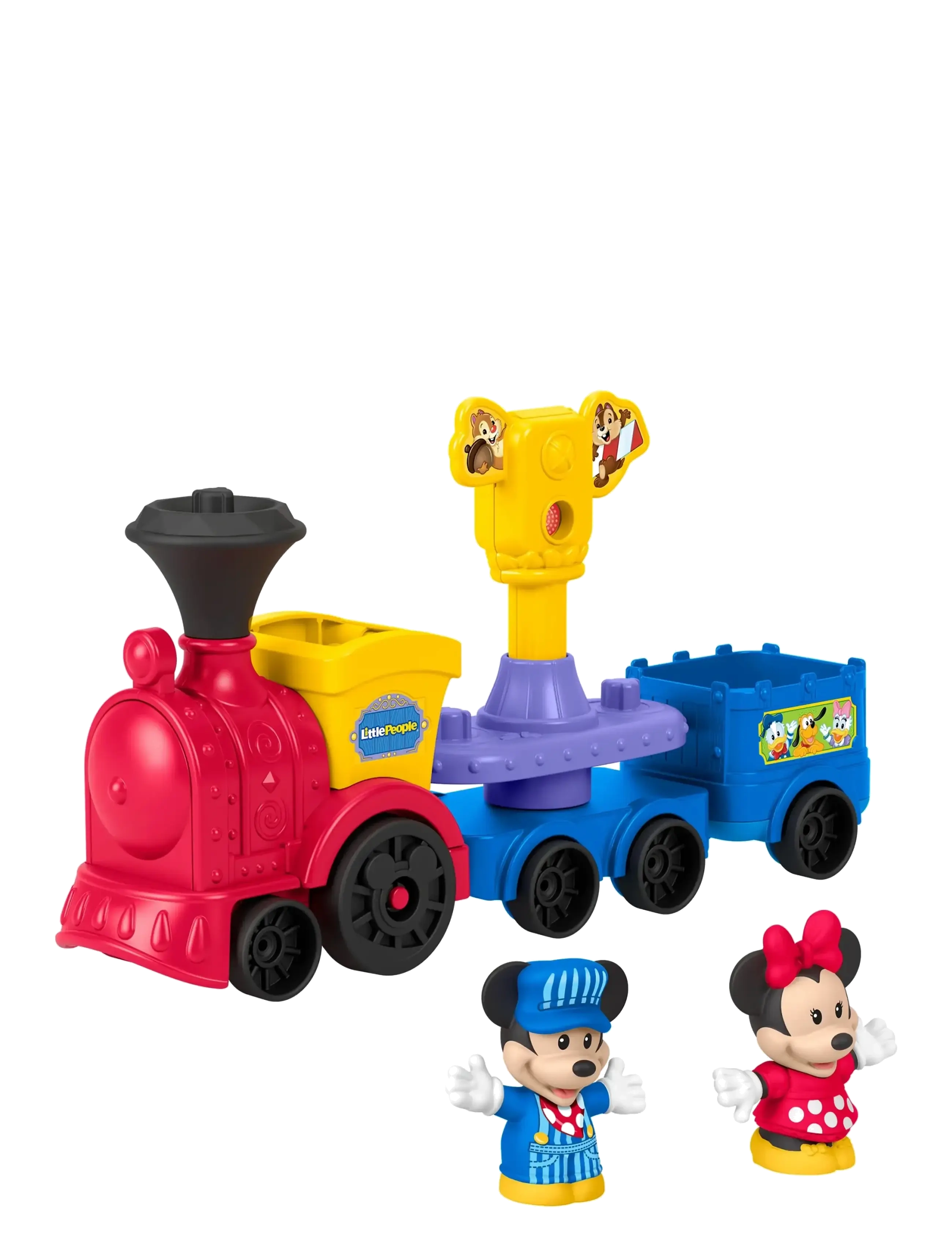 Fisher-Price DISNEY Jr Fisher-Price Mickey & Minnie Musical Train by Little People - Spielzeugautos & -fahrzeuge - MULTICOLOR / red