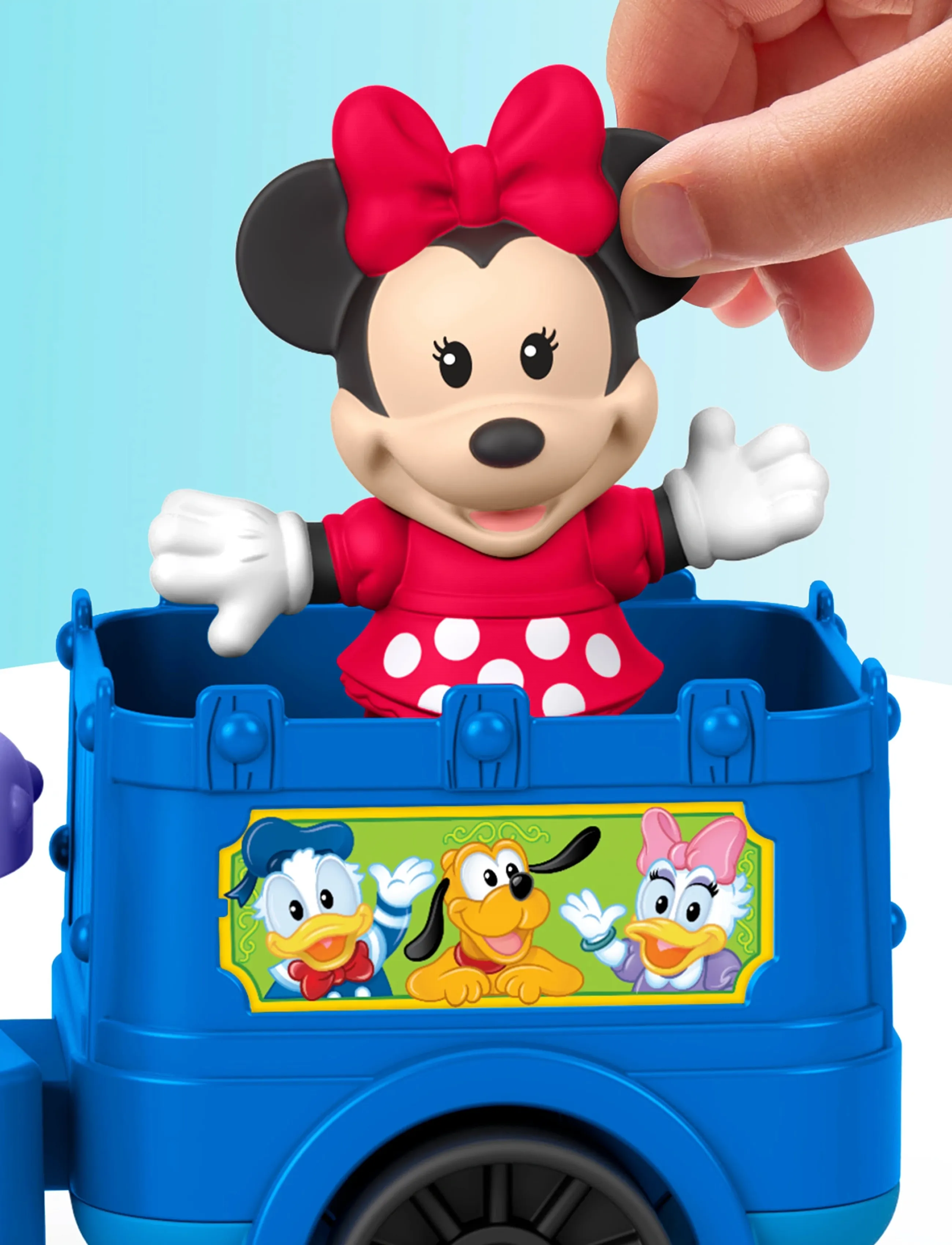 Fisher-Price - DISNEY Jr Fisher-Price Mickey & Minnie Musical Train by Little People - trains - multicolor - 3