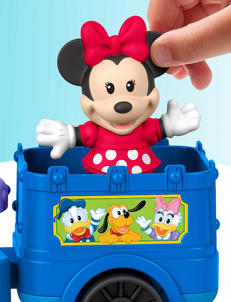 Fisher-Price - DISNEY Jr Fisher-Price Mickey & Minnie Musical Train by Little People - trains - multicolor - 3
