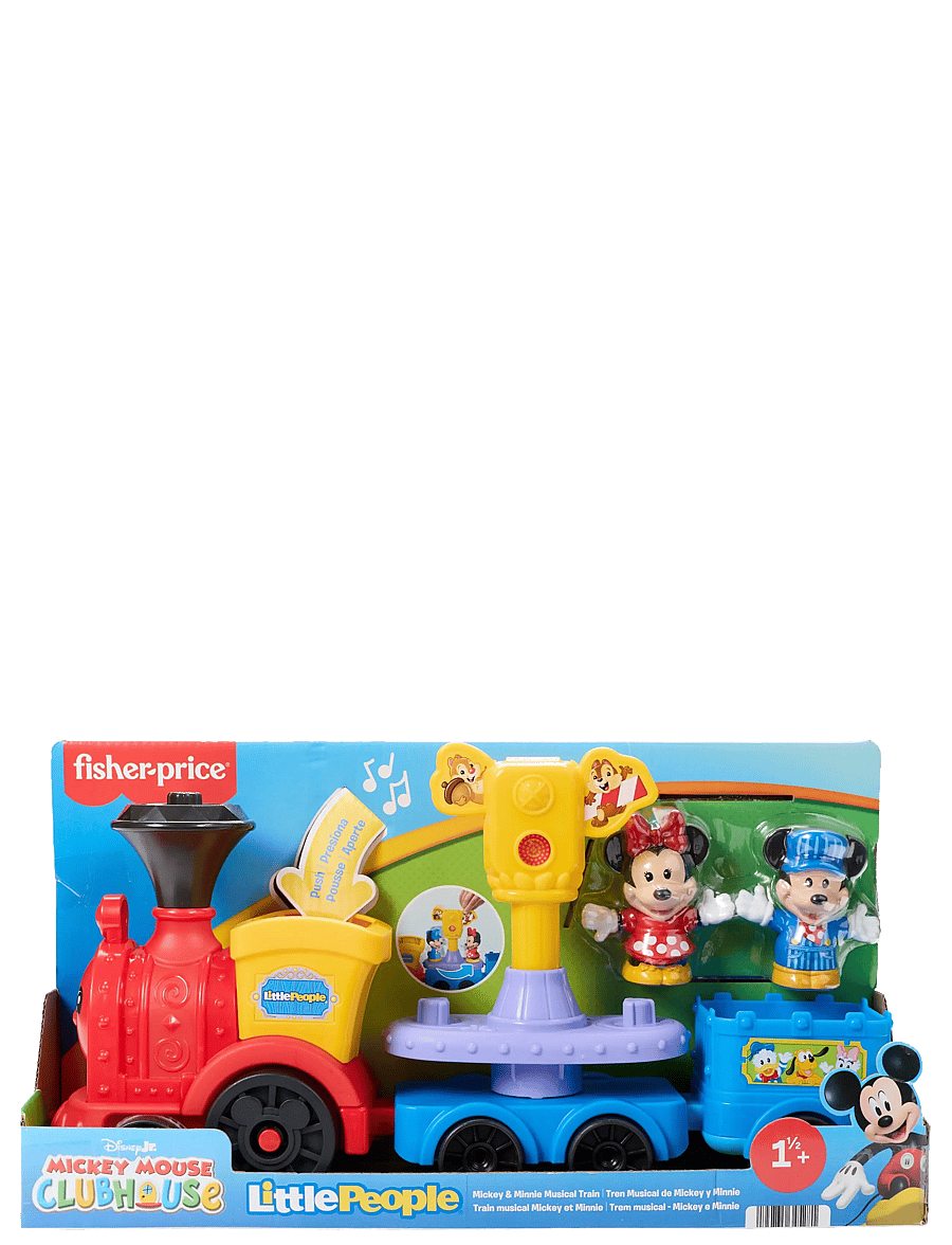 Fisher-Price - DISNEY Jr Fisher-Price Mickey & Minnie Musical Train by Little People - trains - multicolor - 2