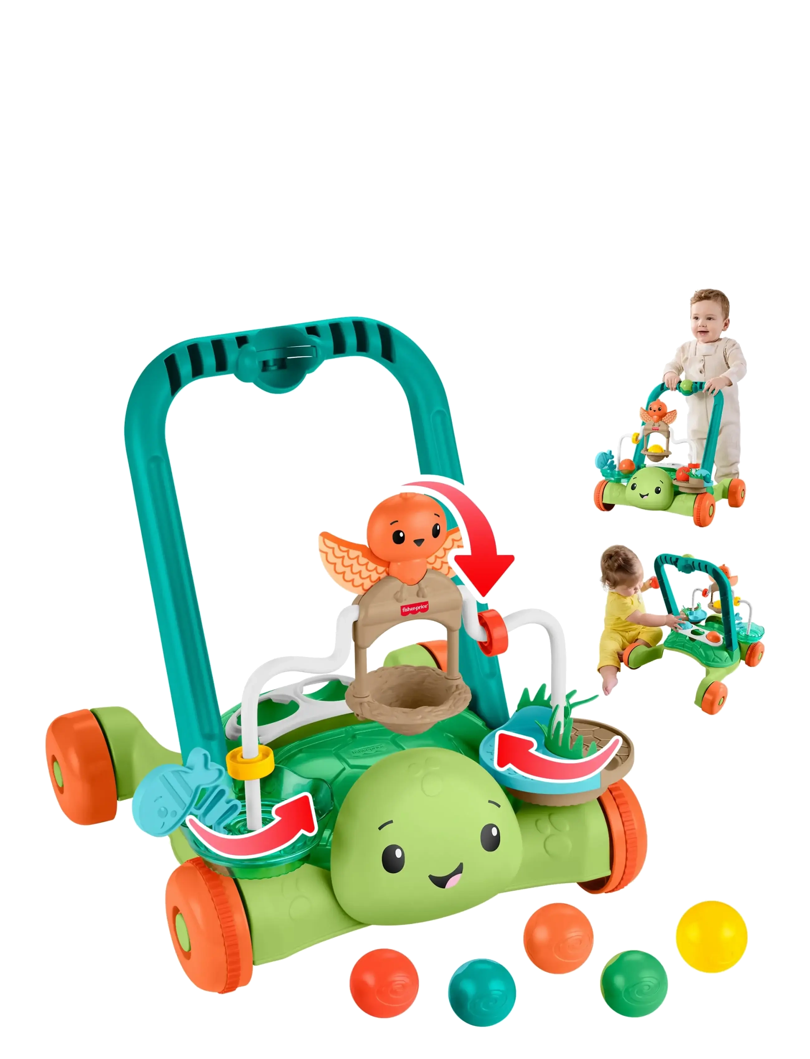 Fisher-Price Fisher-Price® Moves with You™ Turtle Walker - Neuheiten - MULTICOLOR / green