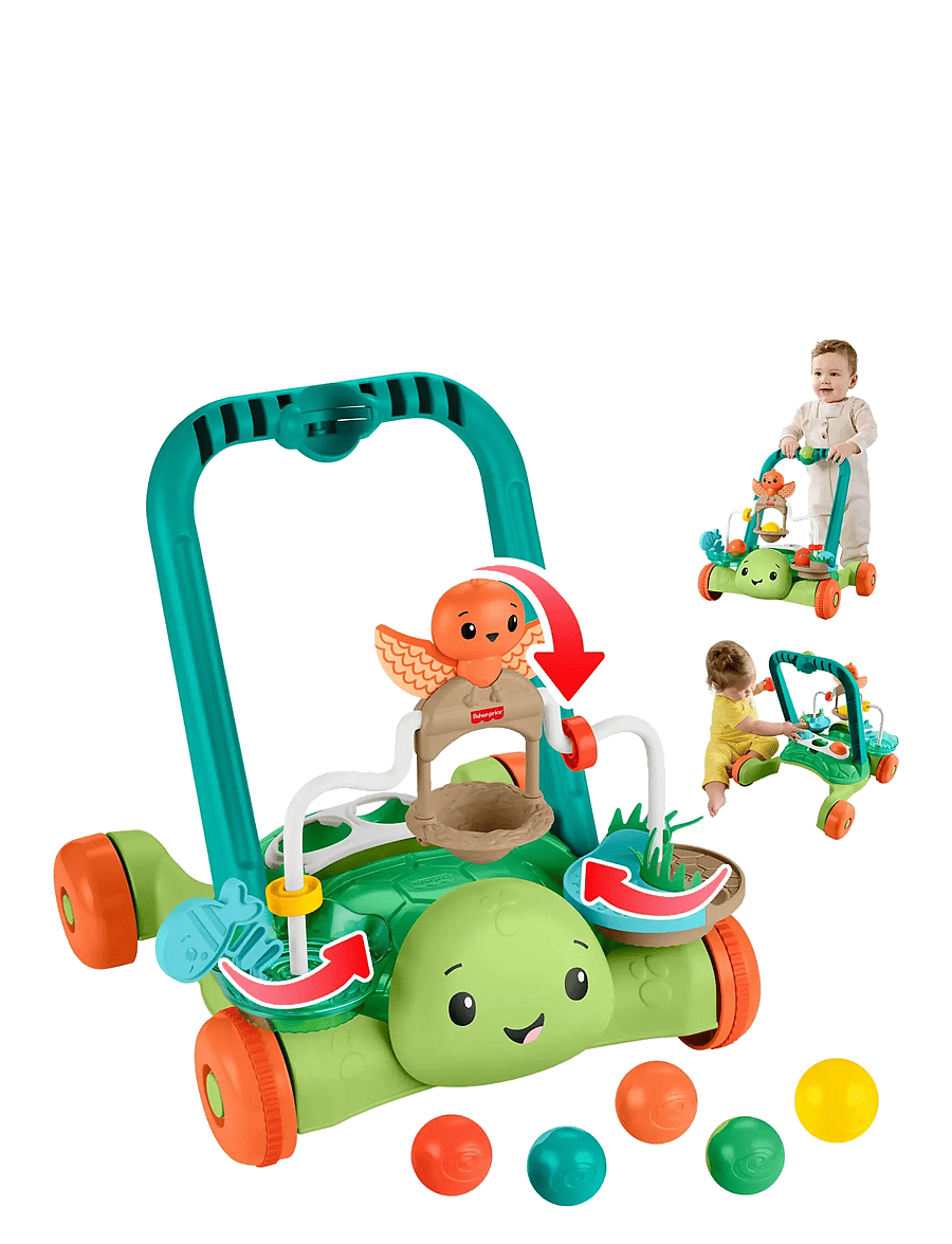 Fisher-Price - Fisher-Price® Moves with You™ Turtle Walker - lauflernhilfen - multicolor - 1