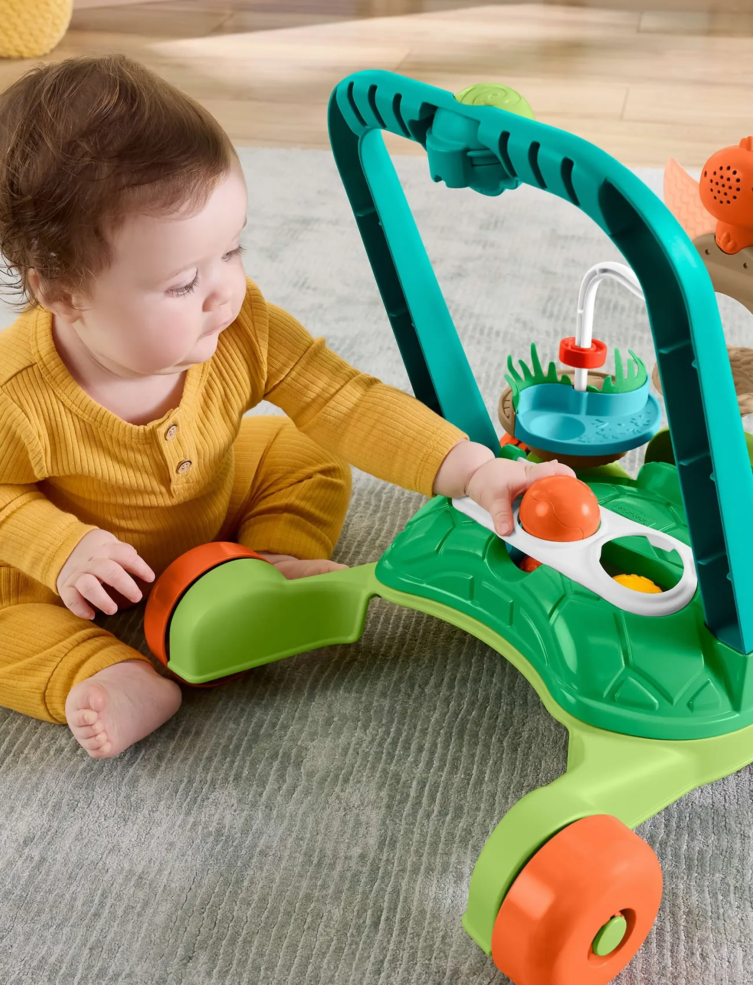 Fisher-Price - Fisher-Price® Moves with You™ Turtle Walker - lauflernhilfen - multicolor - 0