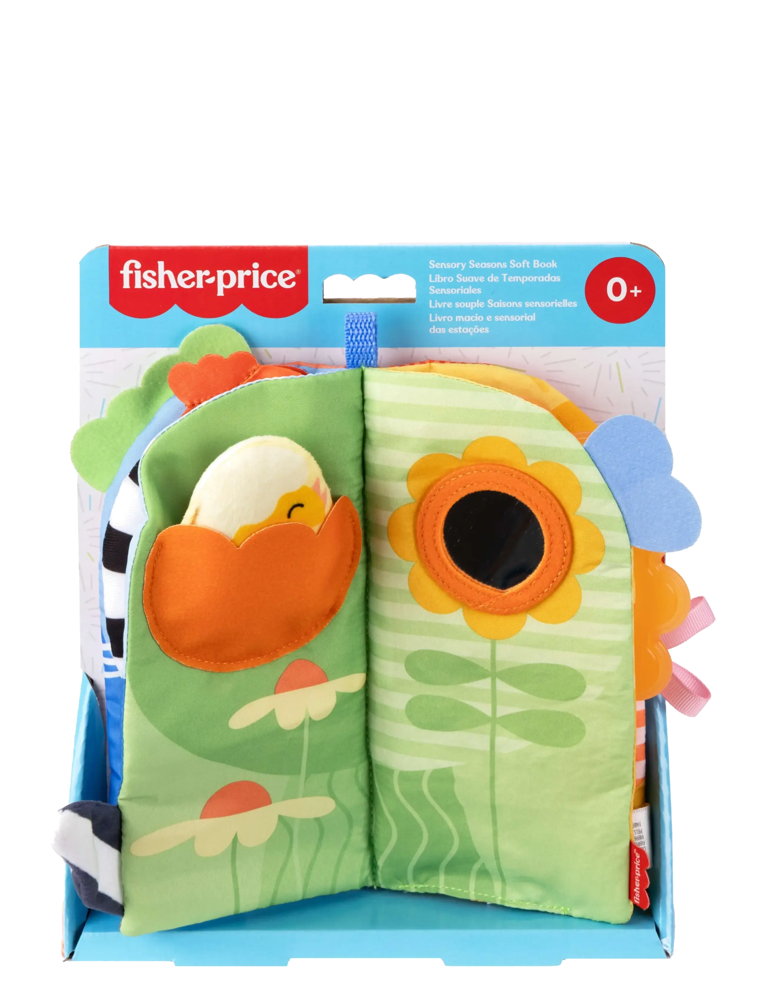 Fisher-Price - Fisher-Price Sensory Seasons Soft Book - spielbögen & spielmatten - multicolor - 5