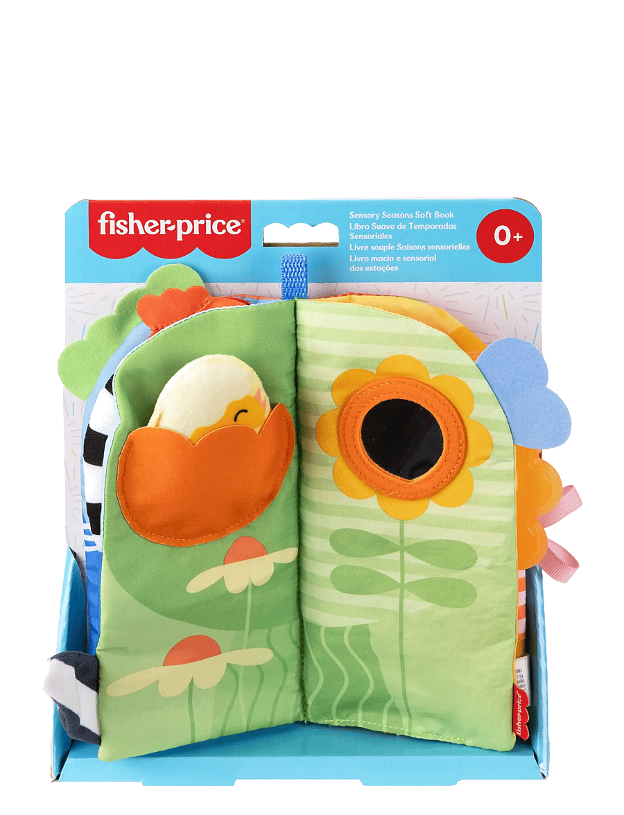 Fisher-Price - Fisher-Price Sensory Seasons Soft Book - spielbögen & spielmatten - multicolor - 5