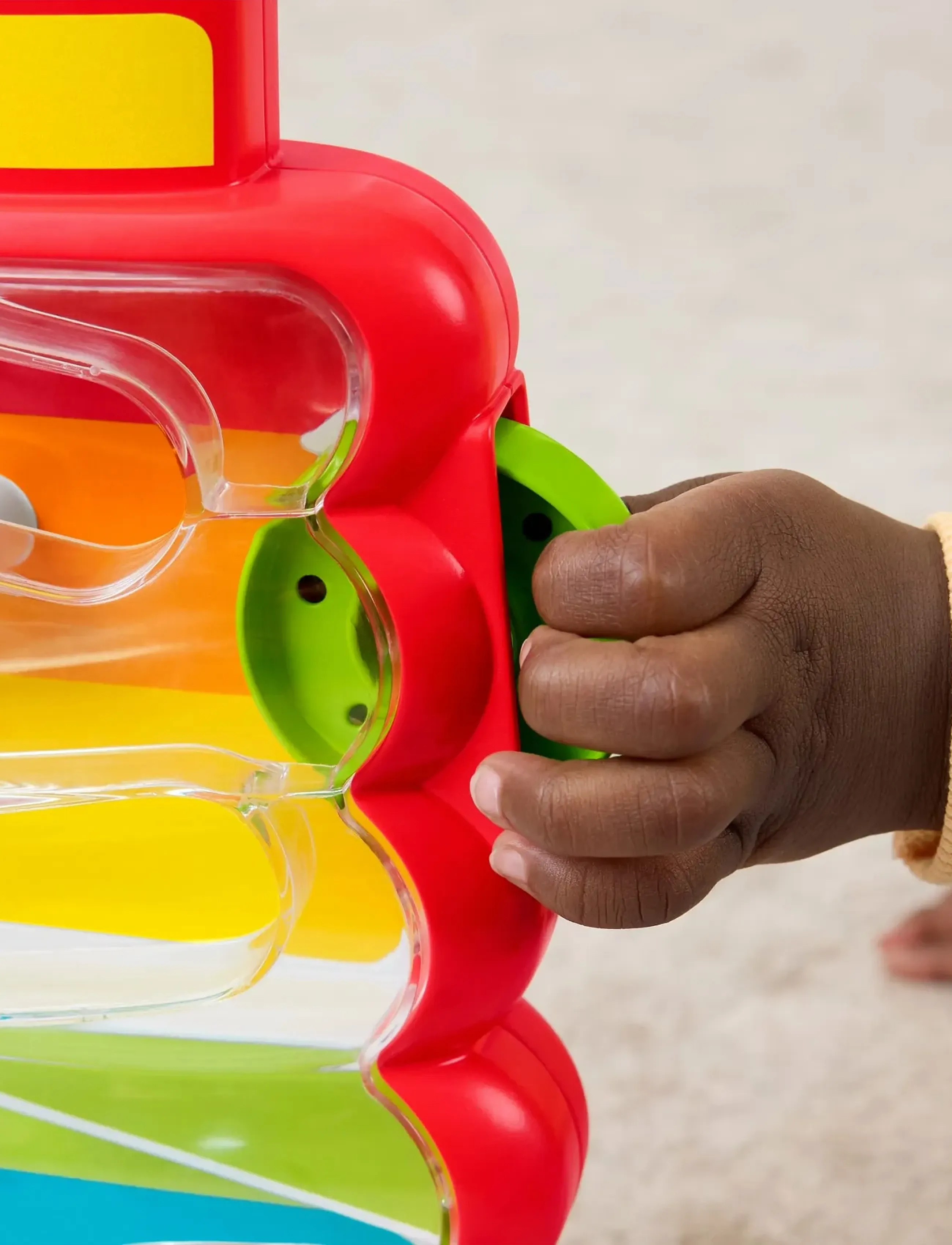 Fisher-Price - Drop Through Rock-a-Stack Baby & Toddler Developmental Activity Toy, 5 Coins - julegaver under 300kr - multicolor - 4
