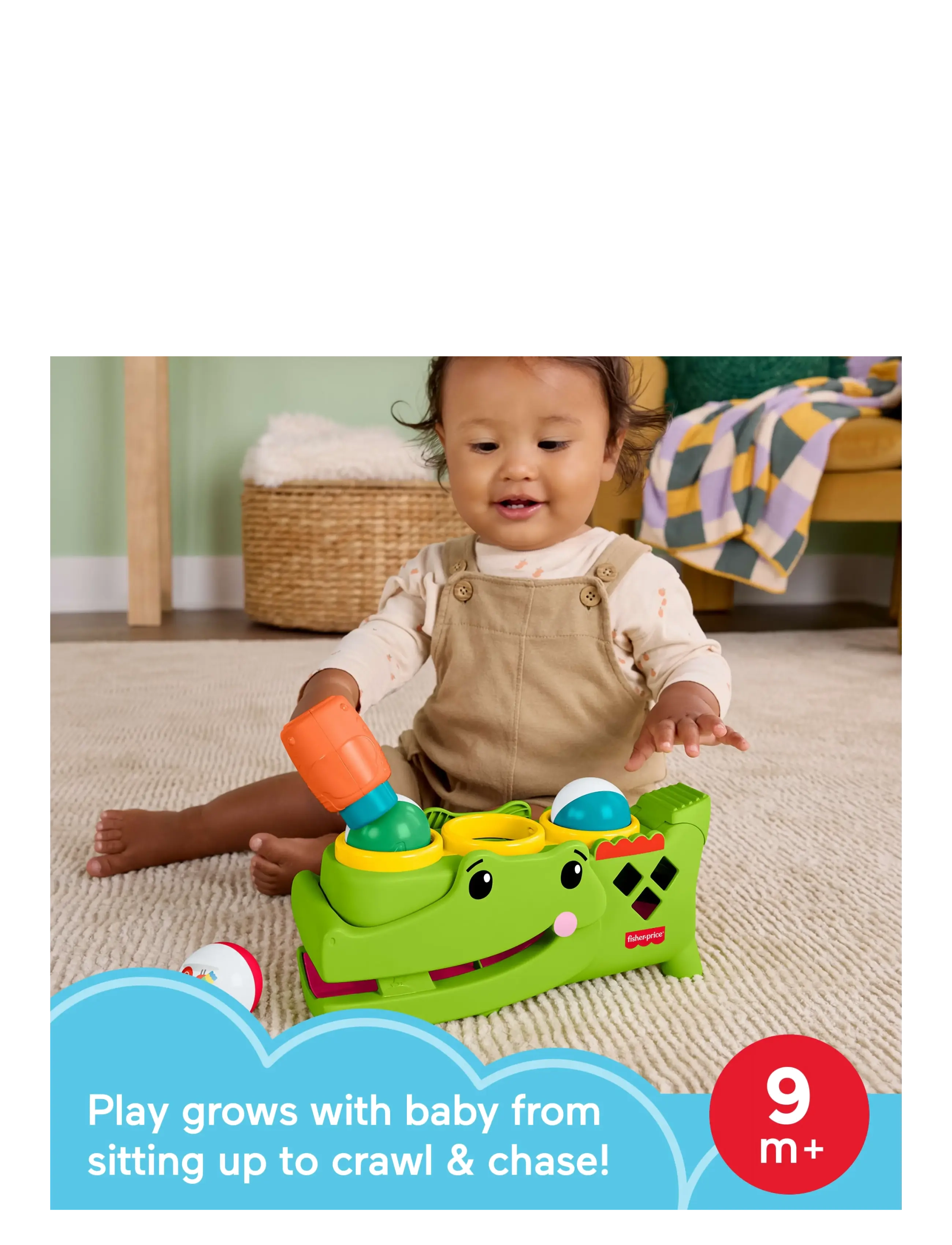 Fisher-Price - Fisher-Price Sit & Tap Rolligator - multicolor - 5