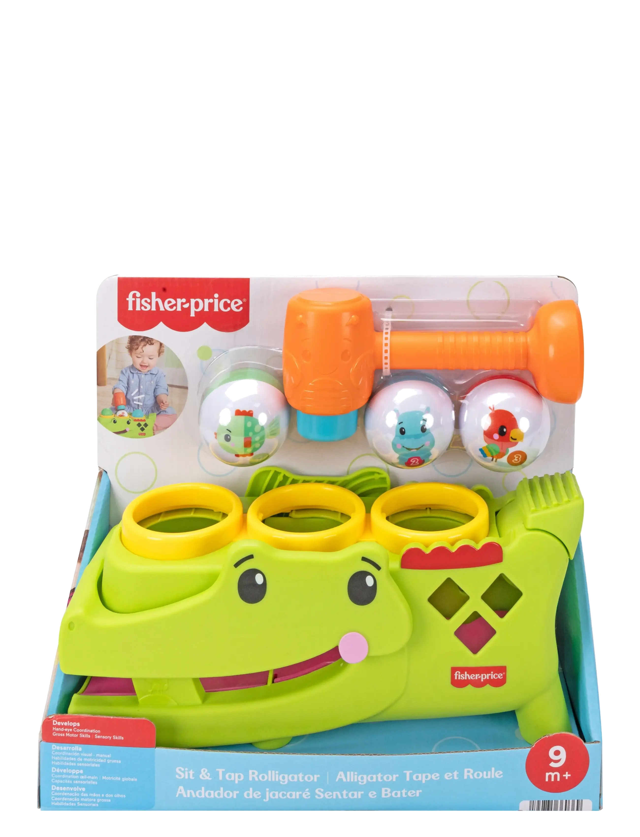 Fisher-Price - Fisher-Price Sit & Tap Rolligator - multicolor - 2