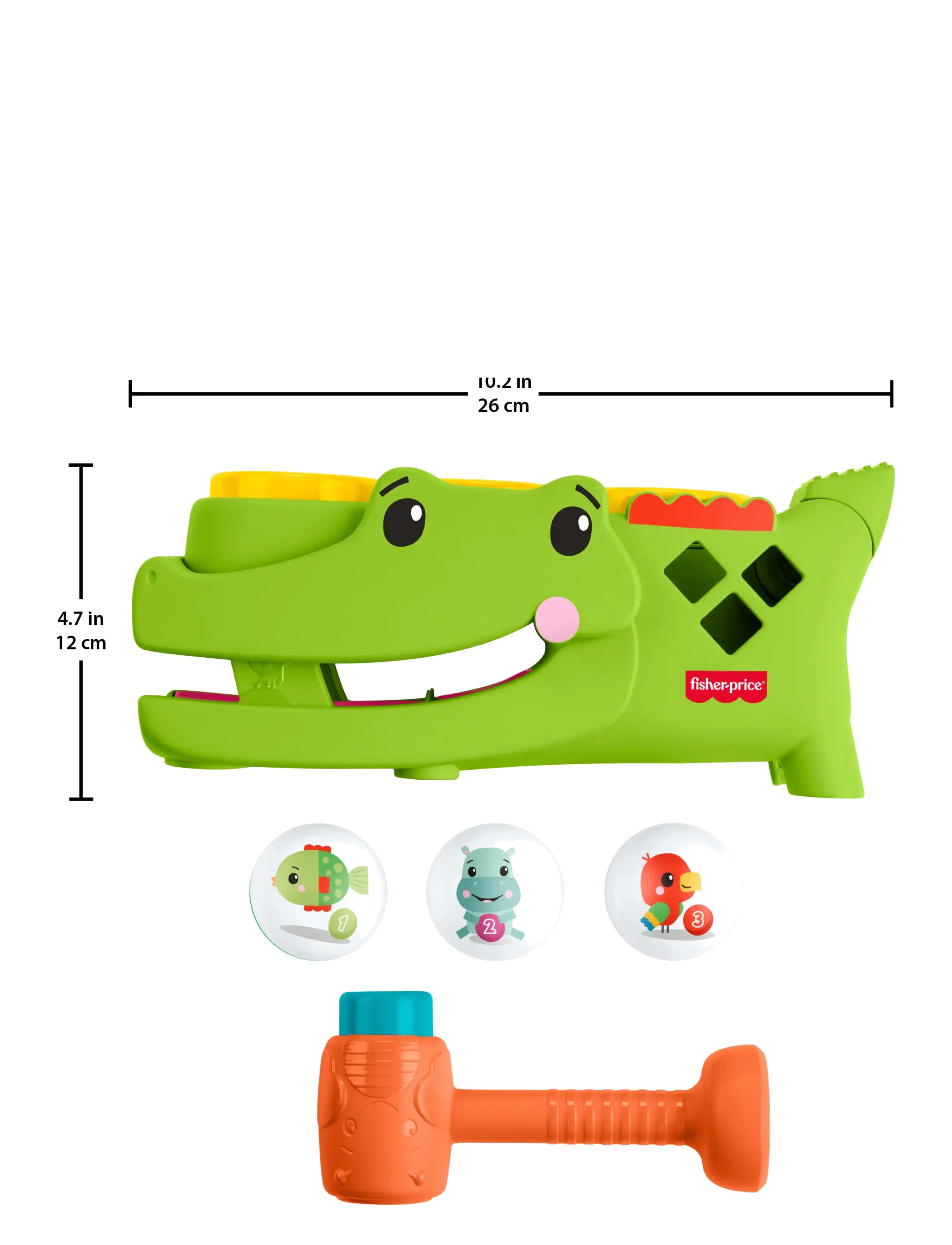 Fisher-Price - Fisher-Price Sit & Tap Rolligator - multicolor - 4