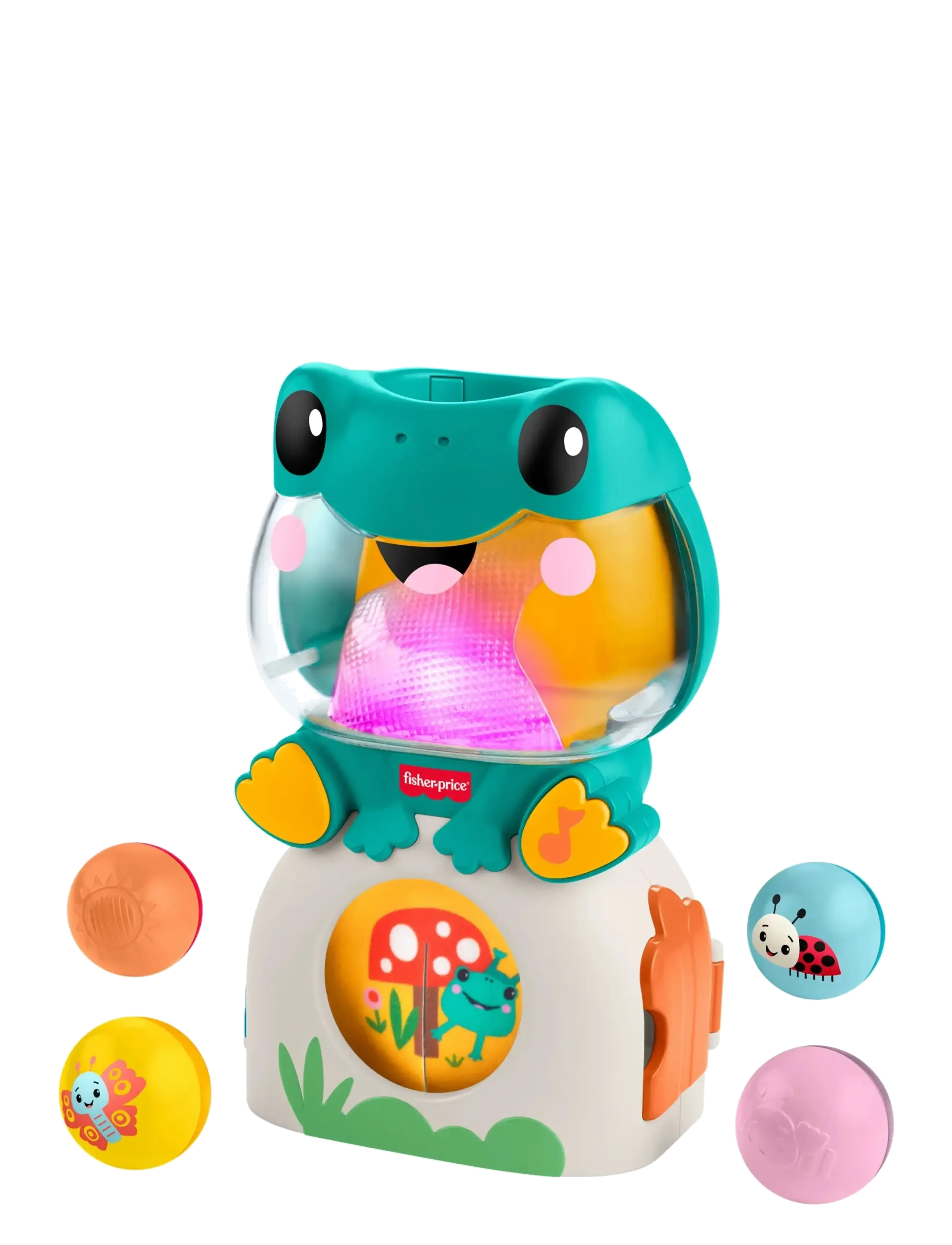 Fisher-Price Seek & Find Frog F26, One Size, Educational Spielzeug, Mehrfarbig/gemustert - Interactive Kinder
