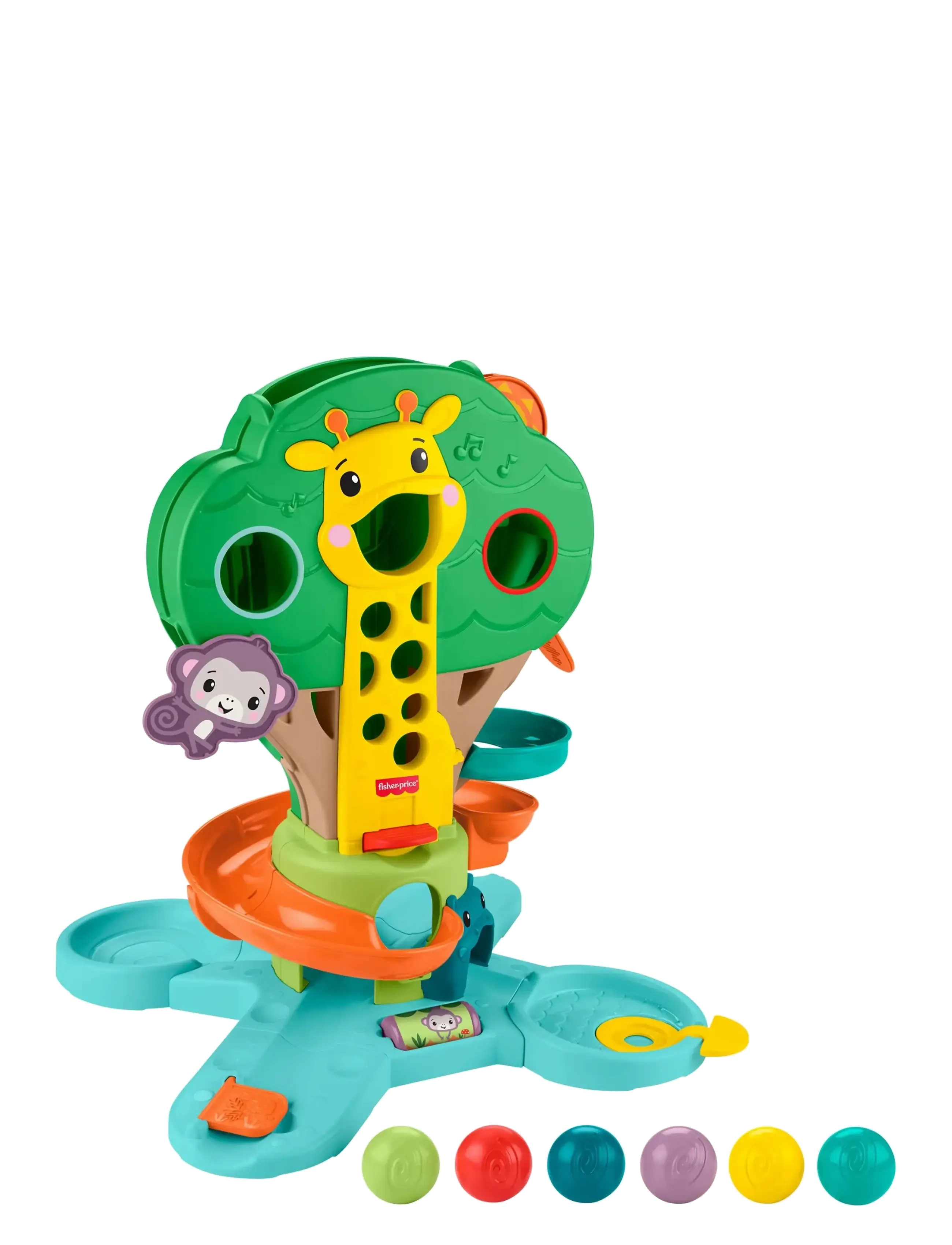 Fisher-Price - Fisher-Price® Sit-To-Stand Jungle Tree - lernspielzeug - multicolor - 1