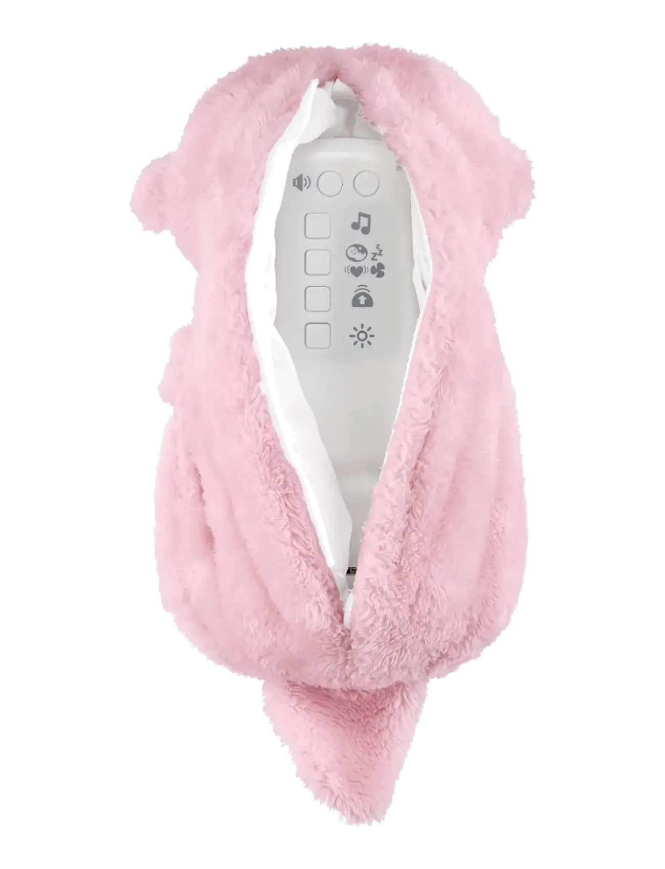 Fisher-Price - Soothe 'n Snuggle Otter, Pink Plush Baby Toy, Sound Machine with Breathing Motion - jouet musical en peluche  - multicolor - 3