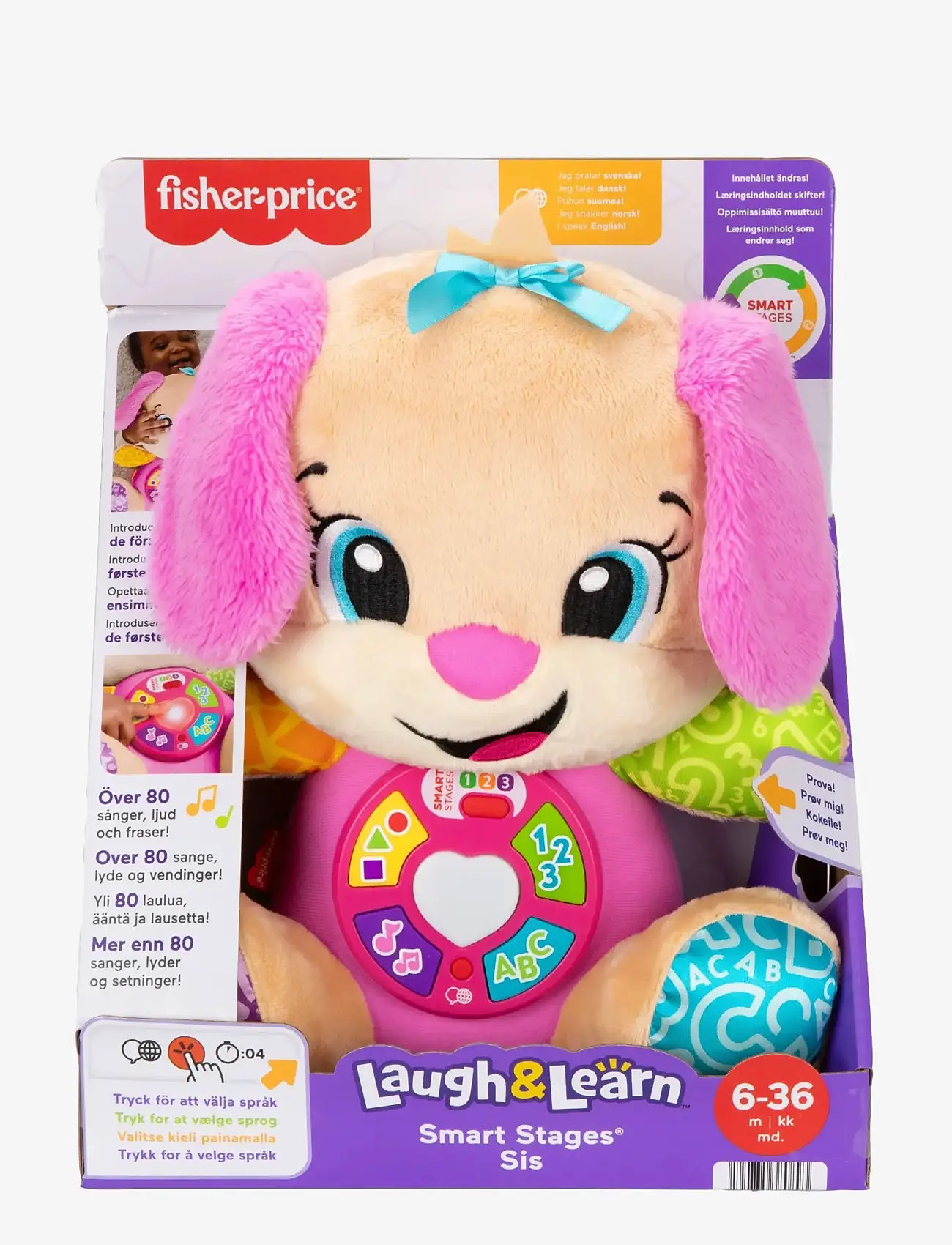Fisher-Price - Fisher-Price L&L Sis - interaktiivsed mänguasjad - multicolor - 2