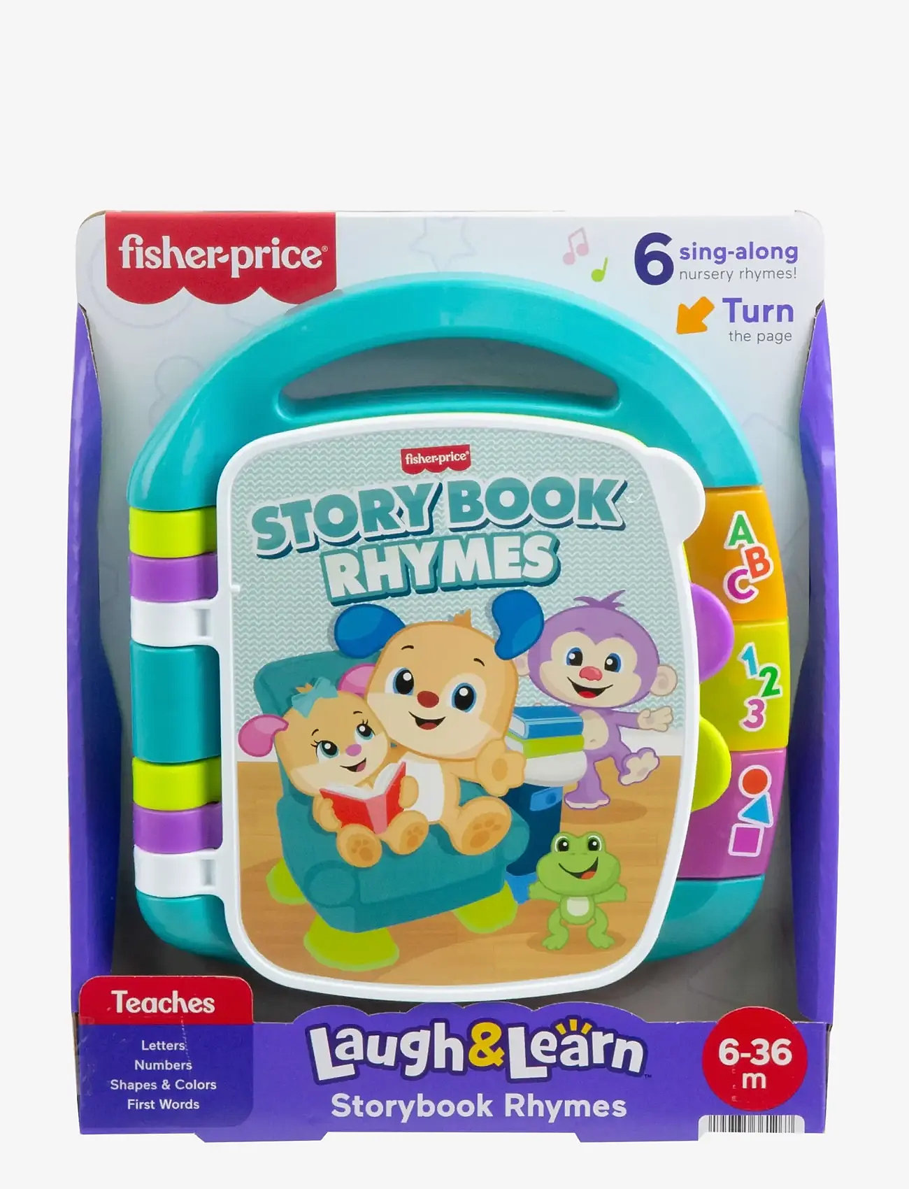 Fisher-Price - Fisher-Price LNL Storybook Rhymes Refresh - DA - interaktives spielzeug - multicolor - 2
