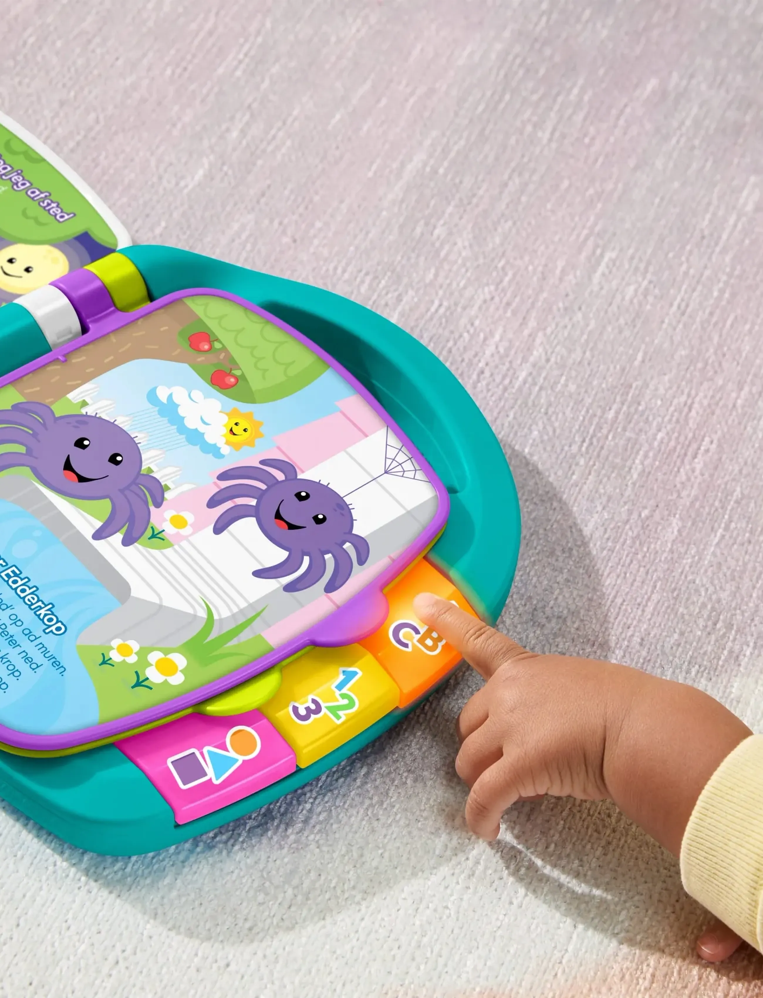 Fisher-Price - Fisher-Price LNL Storybook Rhymes Refresh - DA - interaktivt legetøj - multicolor - 5