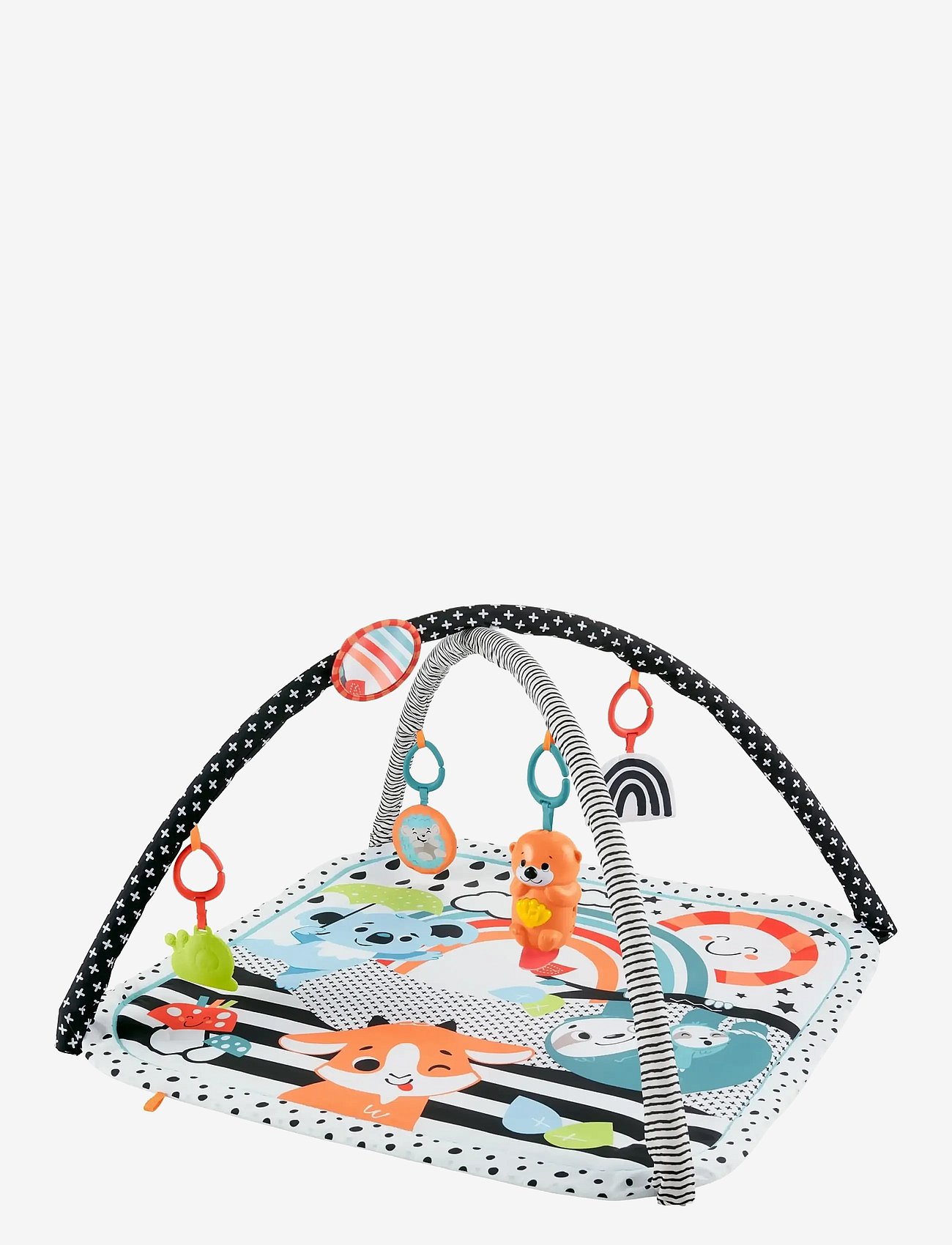 Fisher-Price 3-In-1 Music Glow & Grow Gym, Baby Playmat With Lights & Newborn Sensory Toys - Multi/patterned - ONE SIZE