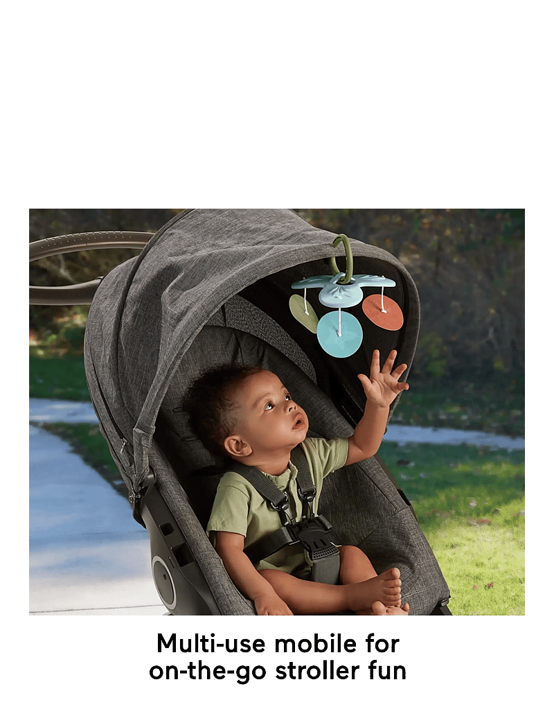 Fisher-Price - Simply Senses Newborn Gym Baby Activity Mat with 6 Sensory Toys - spielbögen - multi color - 5