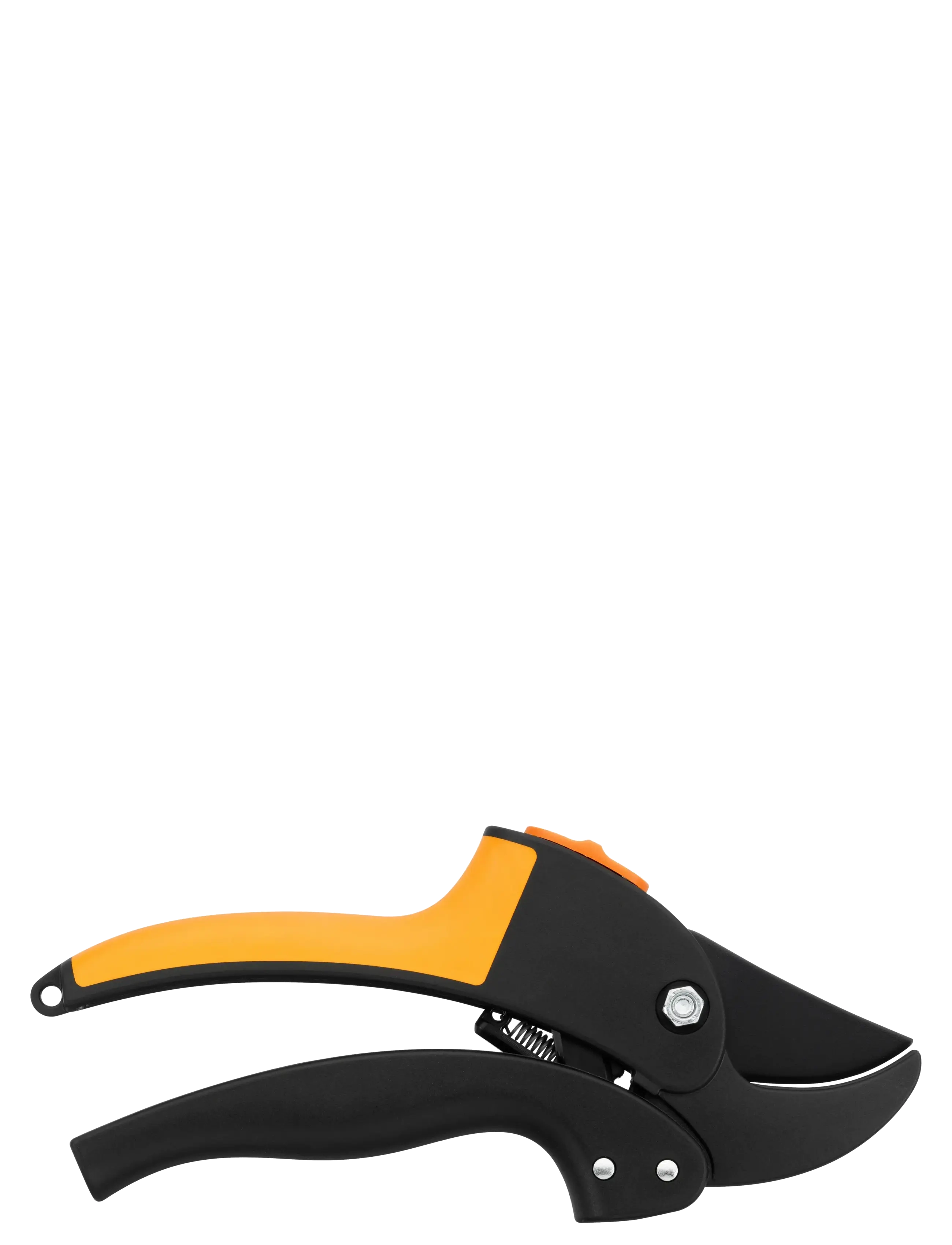 Fiskars PowerStep Pruner Anvil P83 - Outdoor - BLACK / ORANGE / black