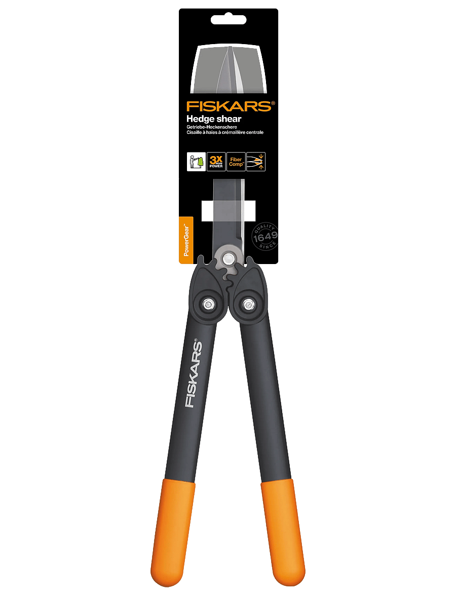 Fiskars - PowerGear Hedge Shear HS72 - aiatööriistad - black / orange - 1
