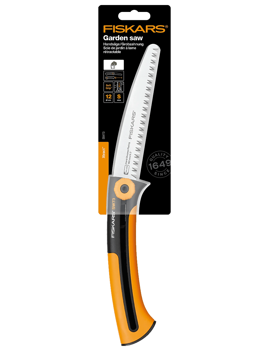 Fiskars - Xtract Garden Saw S SW73 - aiatööriistad - black / orange - 2