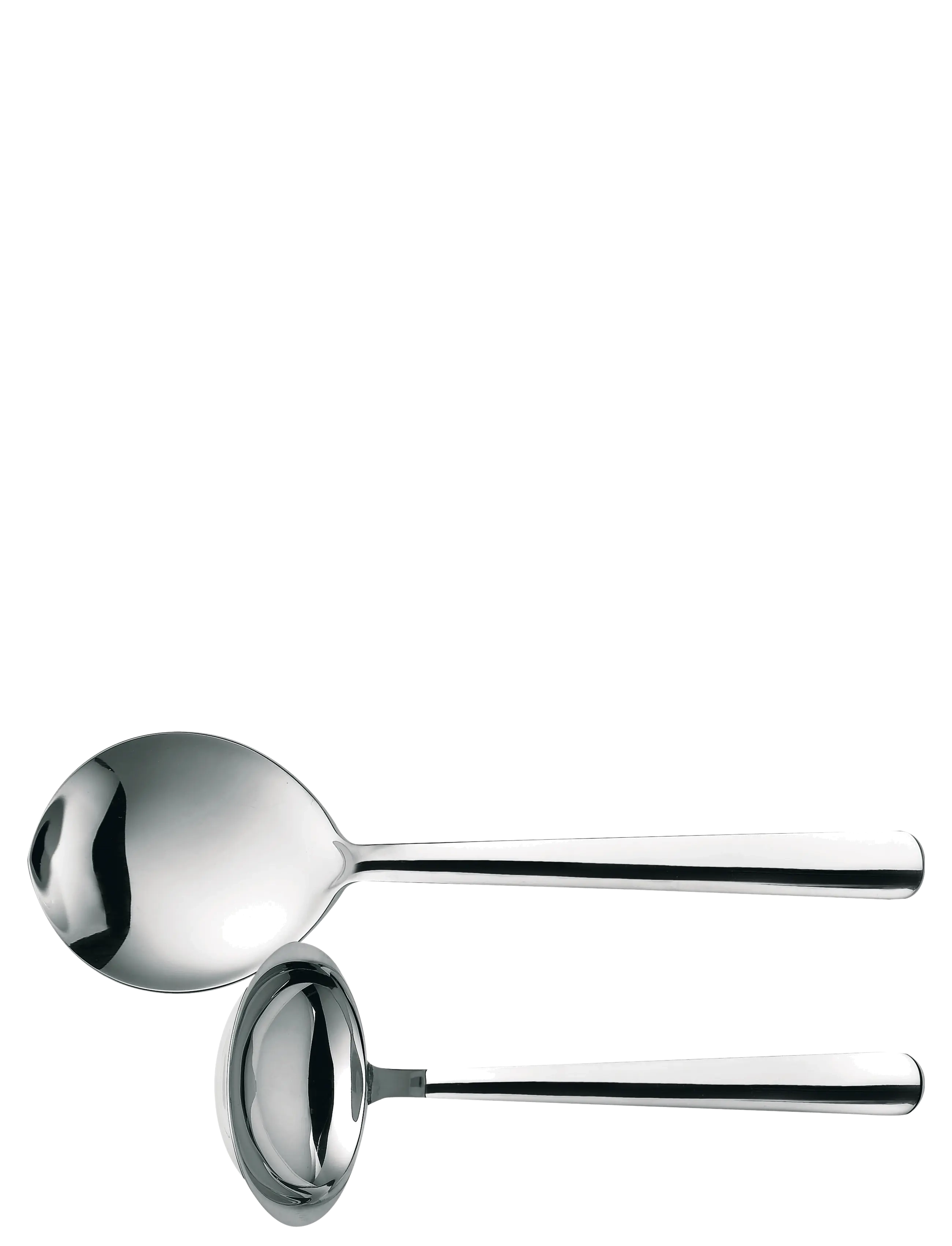 Fiskars Ff Serving Set Mirror 2Pcs, Serving Ske, Sølv, Str: ONE SIZE