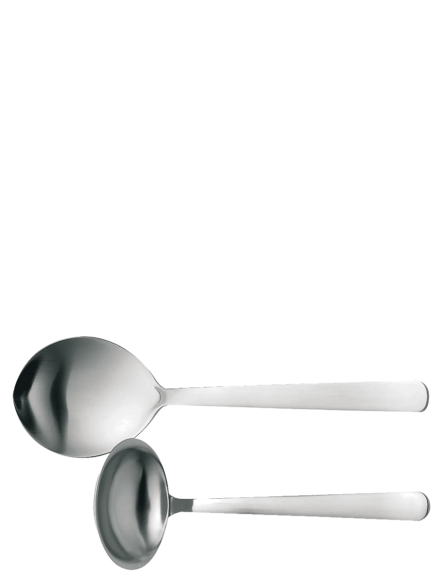 Fiskars - FF Serving set matt 2pcs - servierlöffel - matt - 0