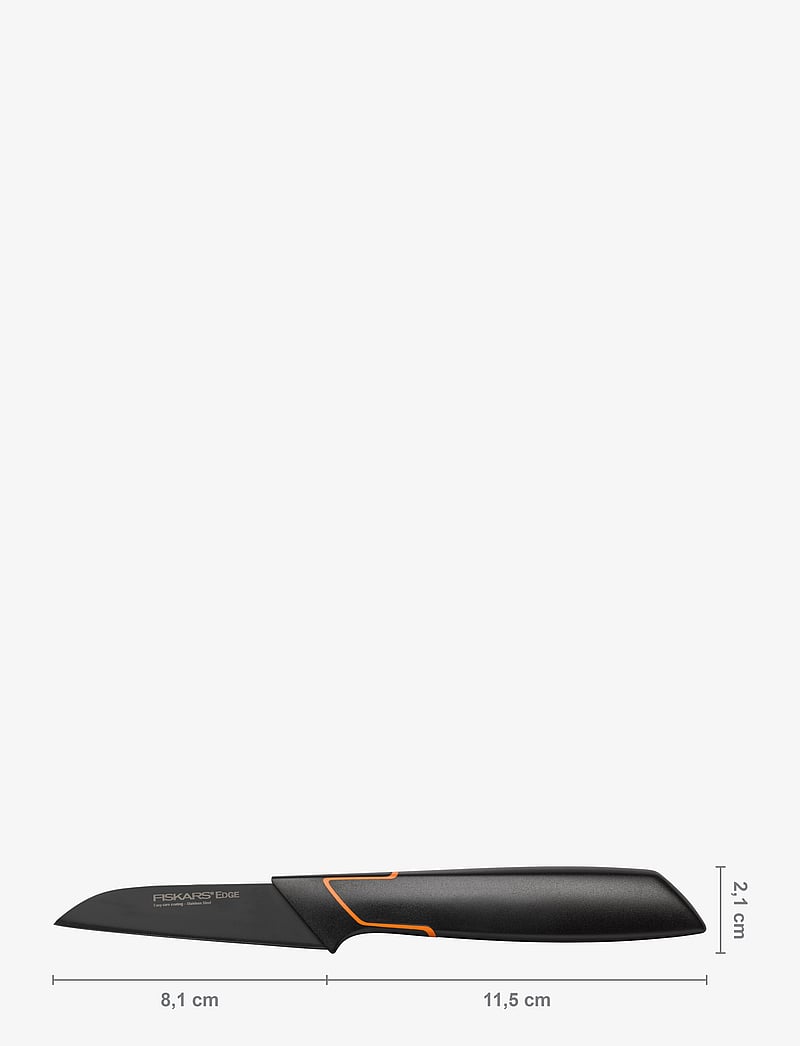 Fiskars - Edge shell knife 8 cm - die niedrigsten preise - black - 1