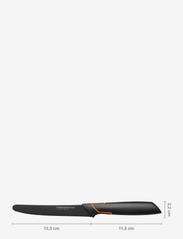 Fiskars - Edge Tomato Knife 13 cm - najniższe ceny - black - 2