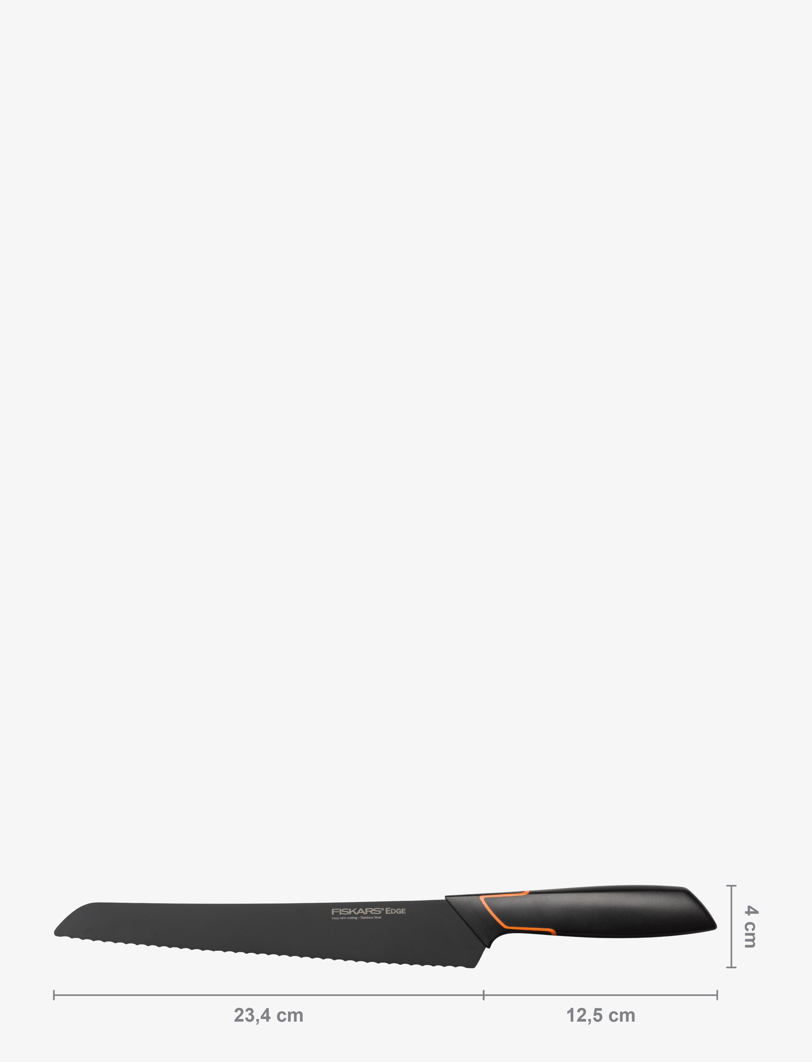 Fiskars - Edge Bread Knife 23 cm - madalaimad hinnad - black - 2