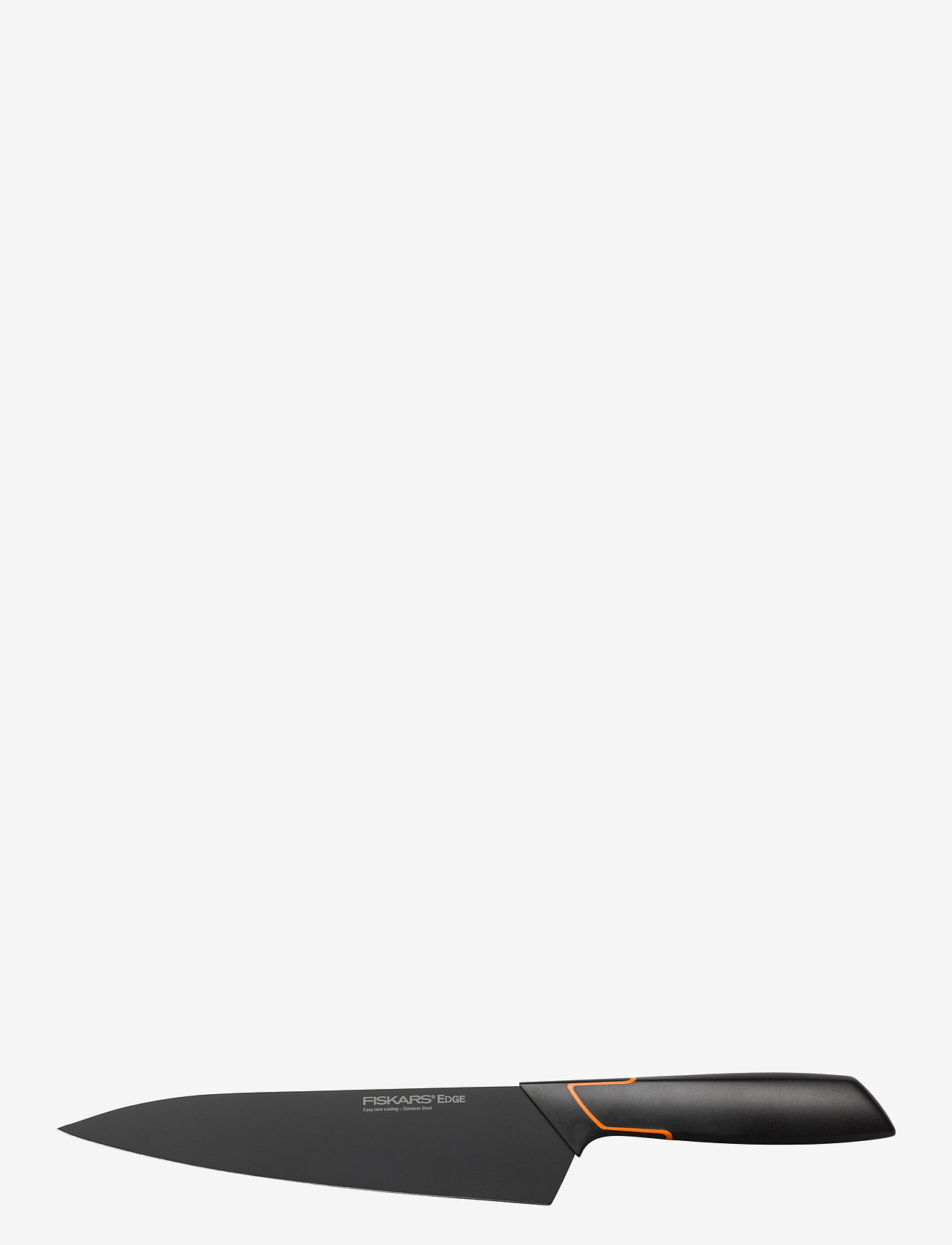 Fiskars - Edge kockkniv 19 cm - kockknivar - black - 0