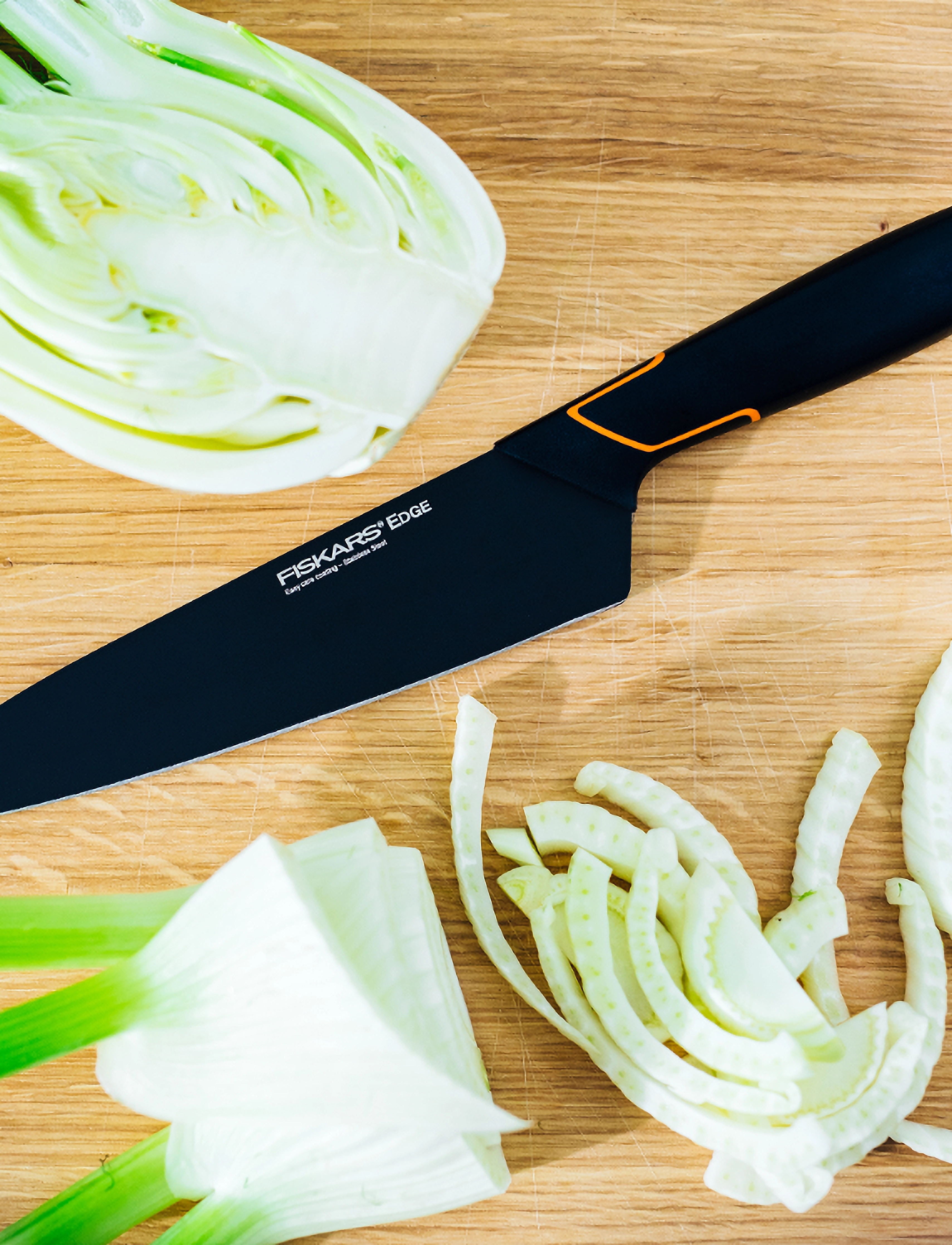Fiskars - Edge Kockkniv 19 cm - kokkeknive - black - 4