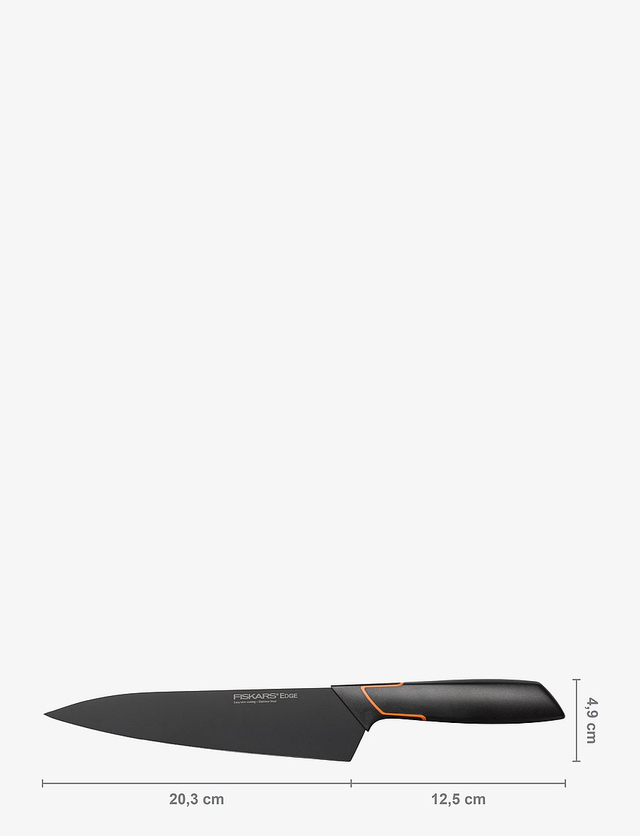 Fiskars - Edge Kockkniv 19 cm - kokanoad - black - 3