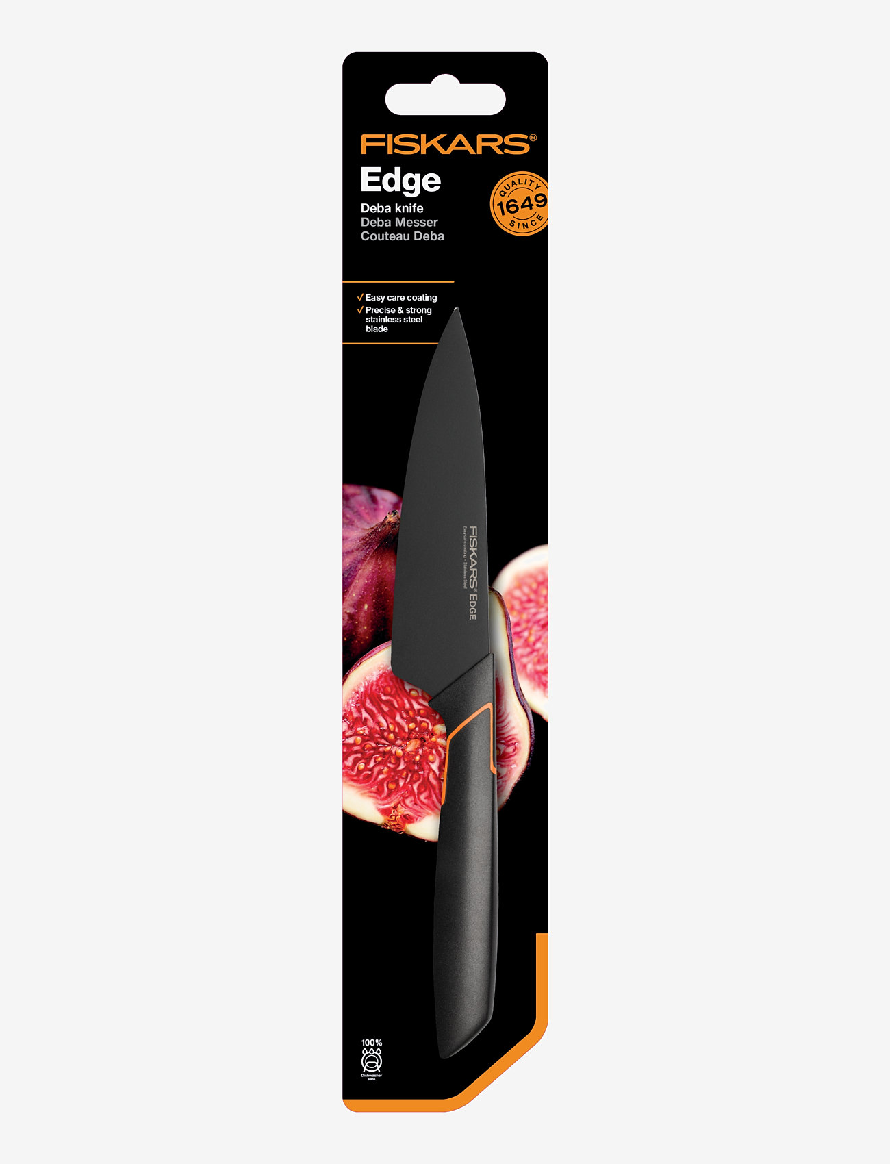 Fiskars - Edge Debakniv 12 cm - køb efter pris - black - 1