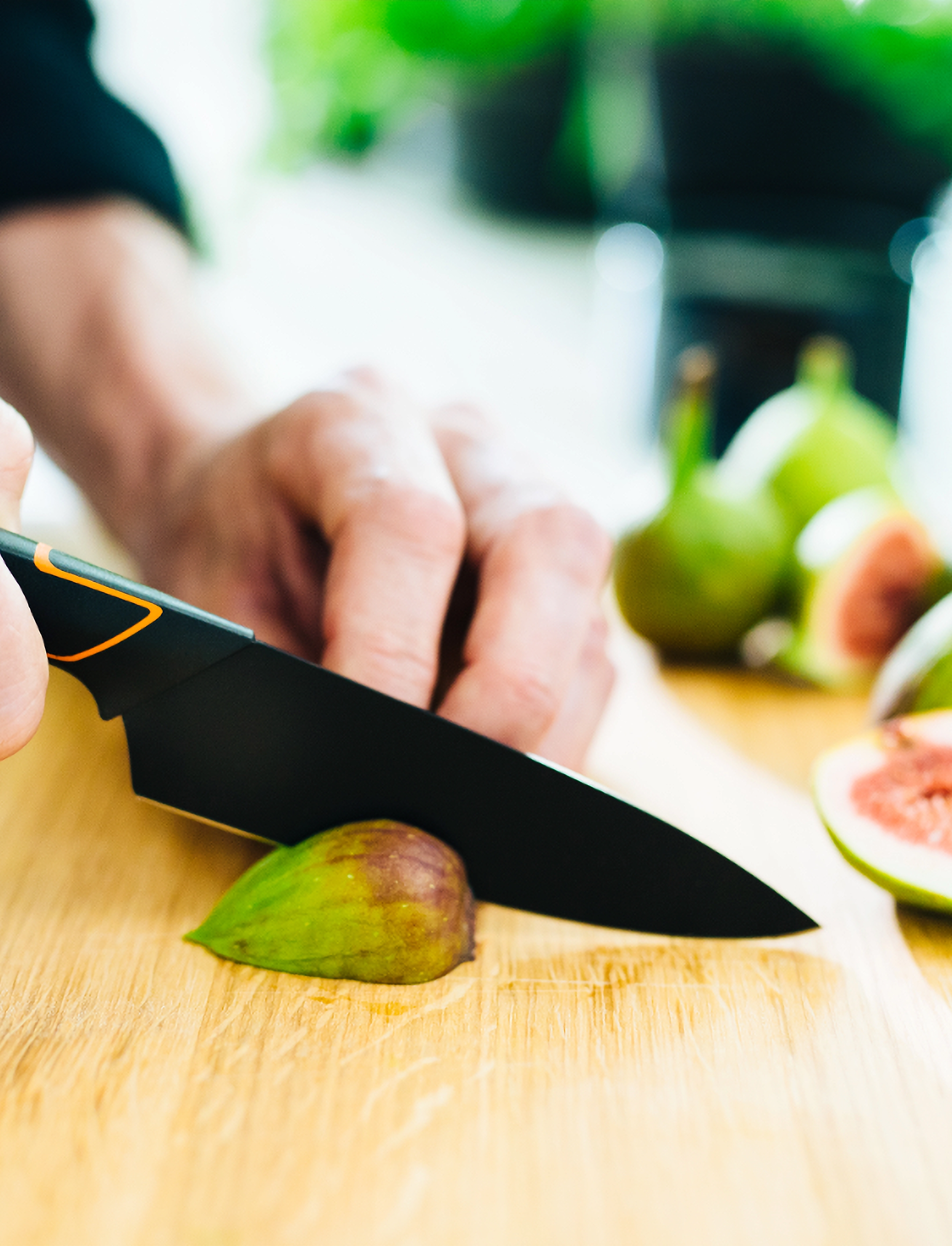 Fiskars Edge-Skærekniv 12 Cm, L:12 cm, Knives & Accessories, Schwarz - Chef Knives, Homeware