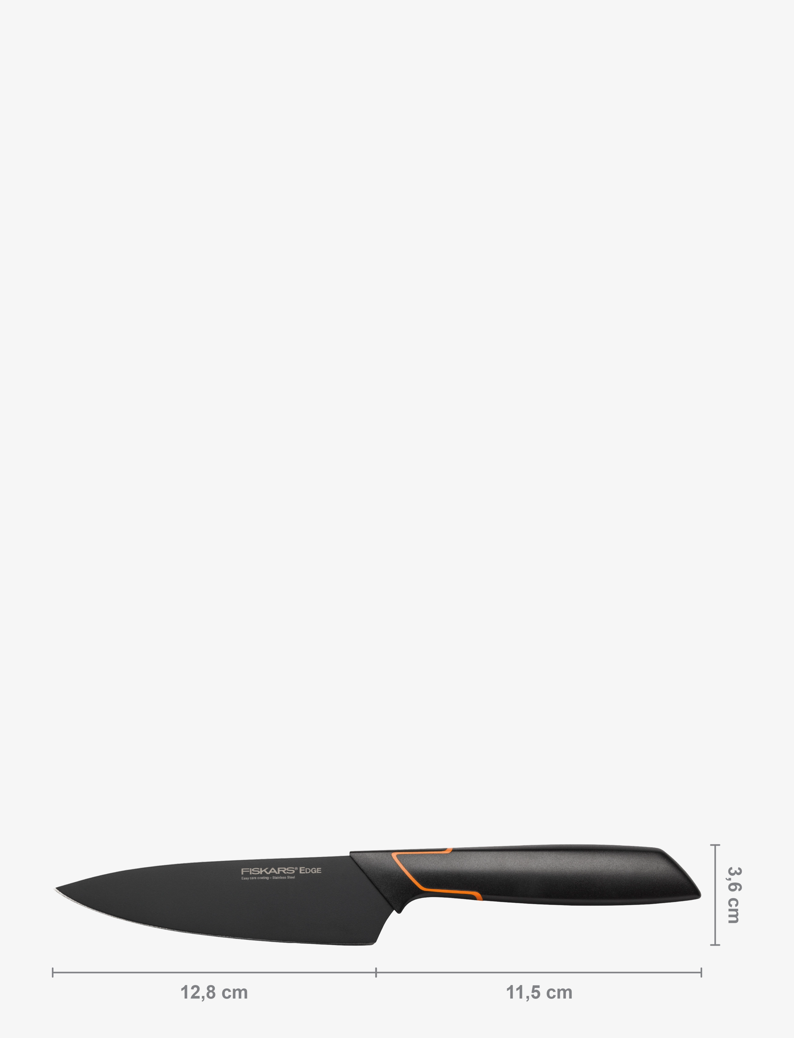 Fiskars - Edge debakniv 12 cm - lägsta priserna - black - 2