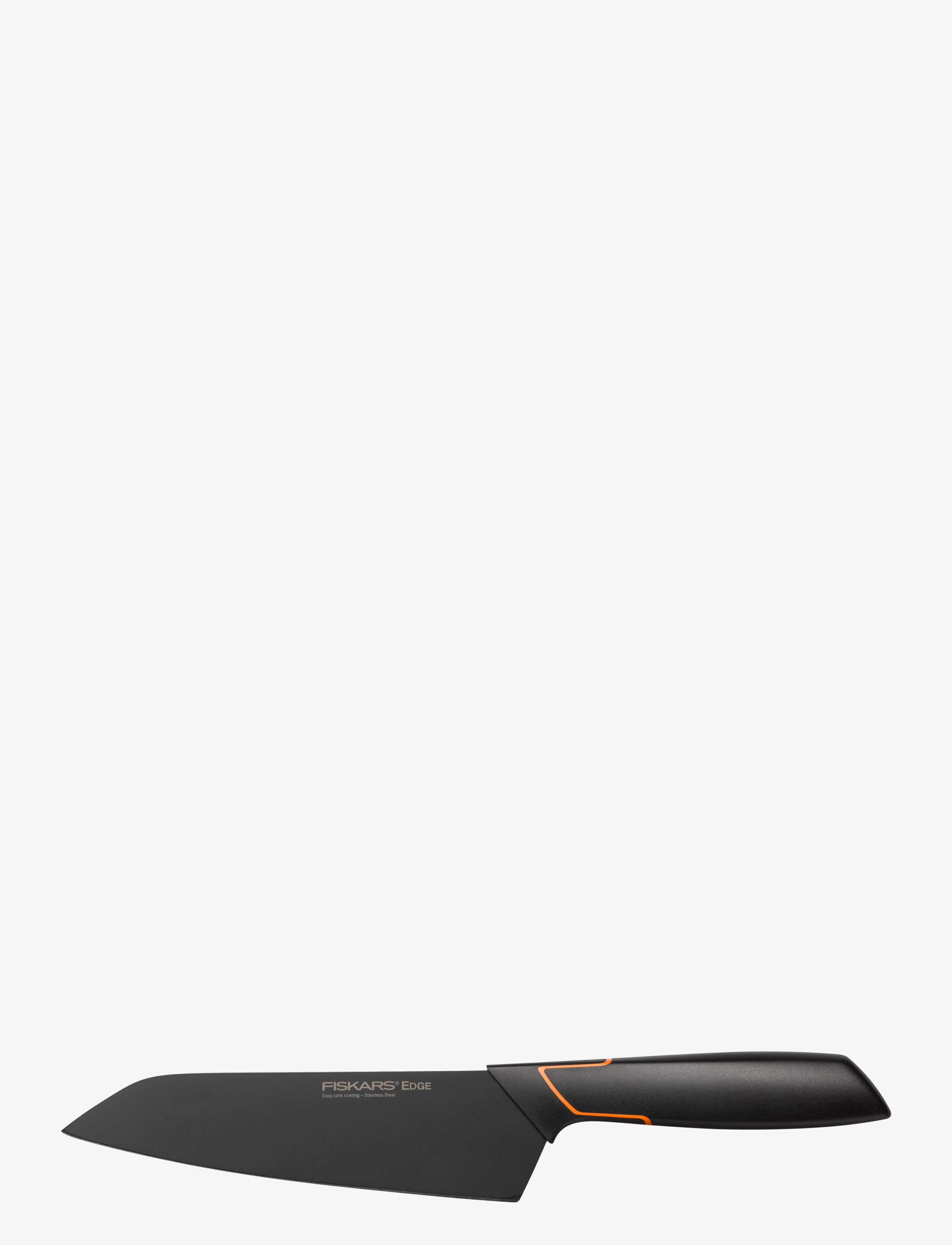 Fiskars Edge Santoku-Kniv 17 Cm, Santoku Kniv, Sort, Str: L:17CM