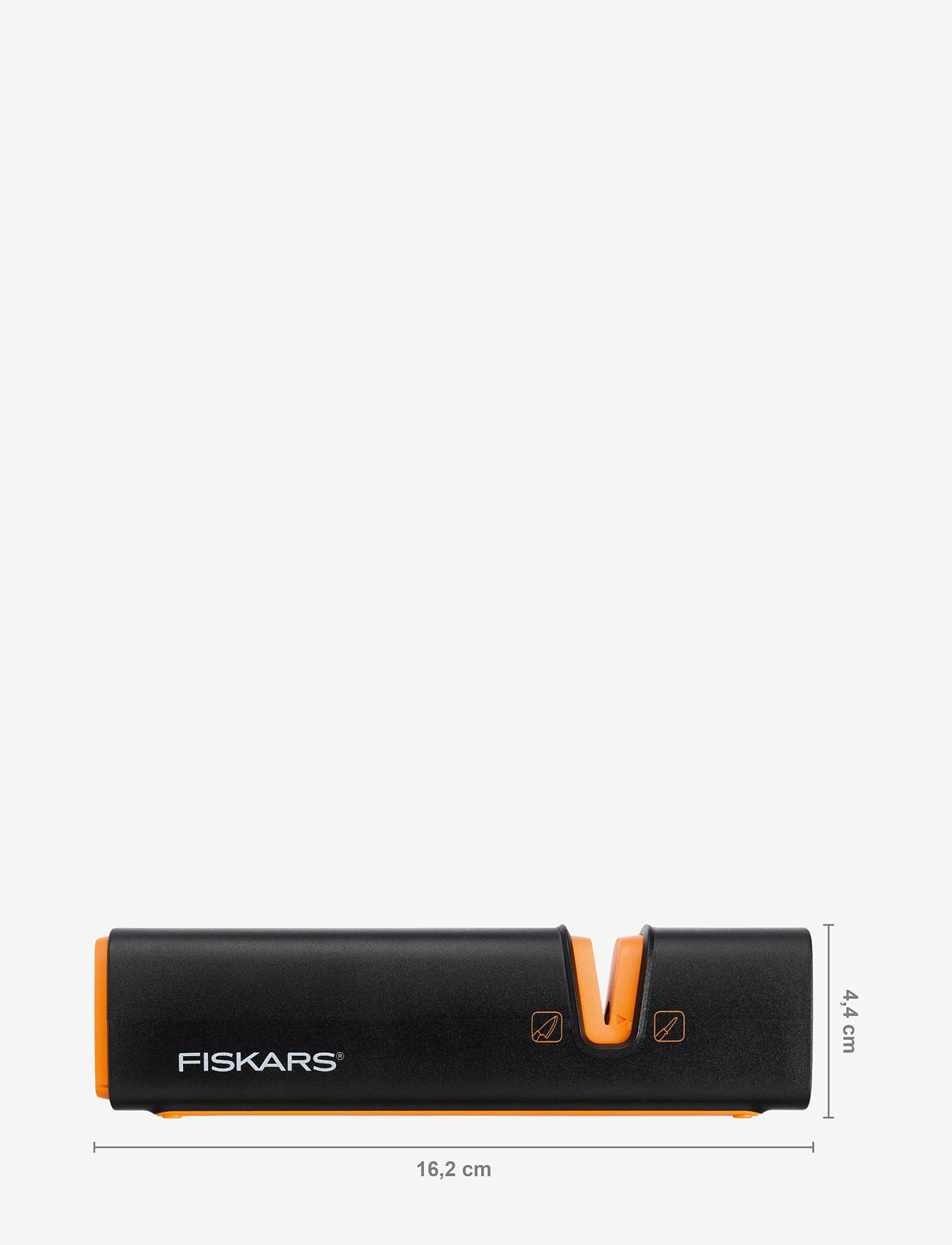 Fiskars - Edge roll-sharp knivslip 16,5 cm - lägsta priserna - black - 1