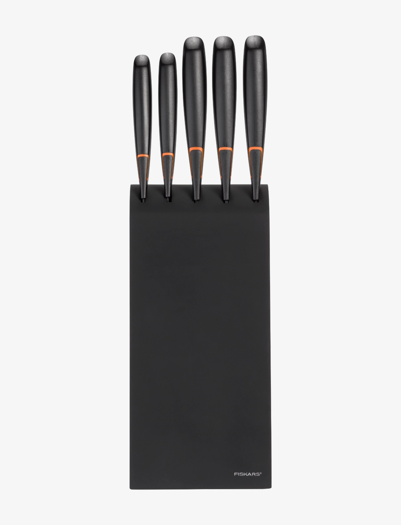 Fiskars - Edge knife block with 5 knives - noakomplektid - black - 2