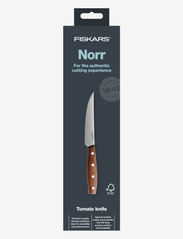 Fiskars - North Tomato Knife/Grill Knife 12 cm - grønnsakskniver - brown - 2